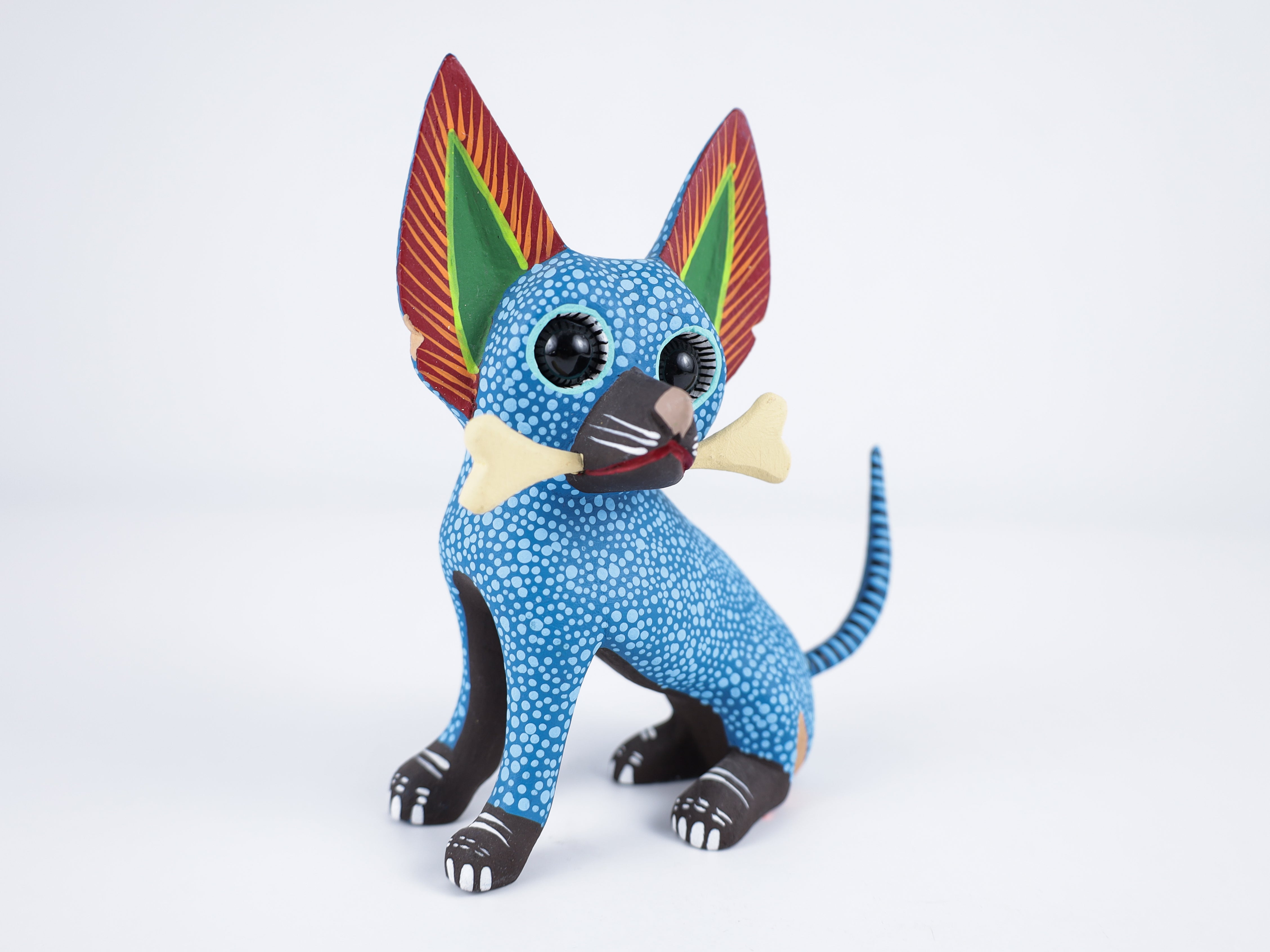 Alebrije Dog Mexican Wood Carvings - magiamexica.com – Magia Mexica