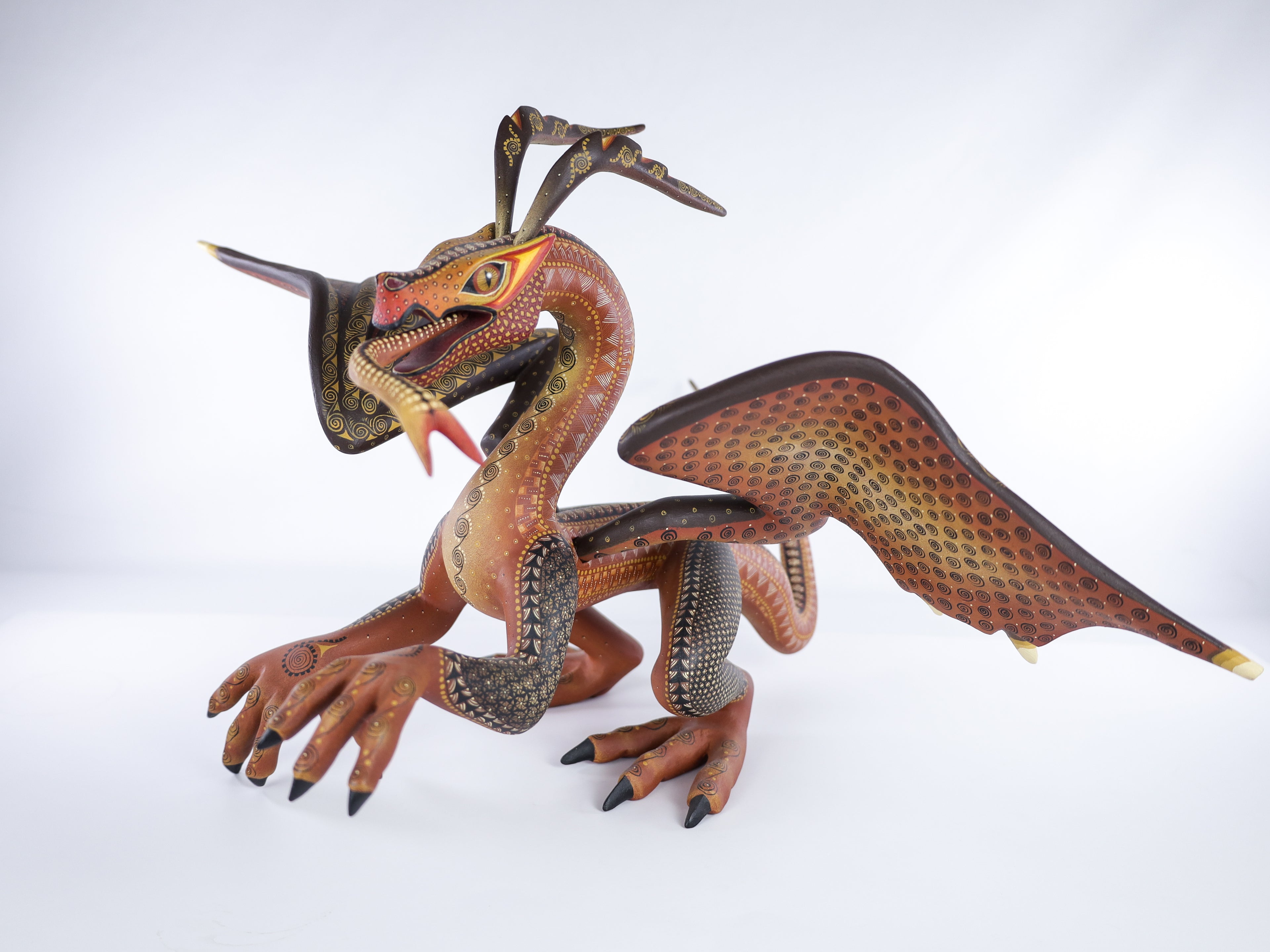 Dragon Alebrije Oaxacan Wood Carving