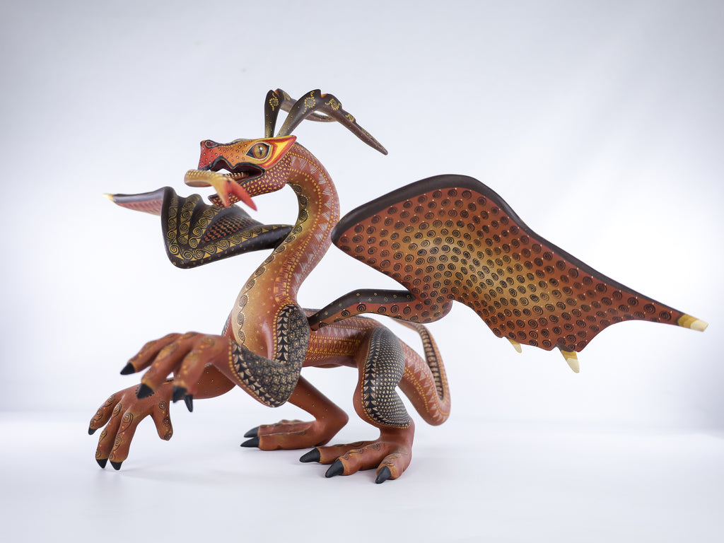 Dragon Alebrije Oaxacan Wood Carving