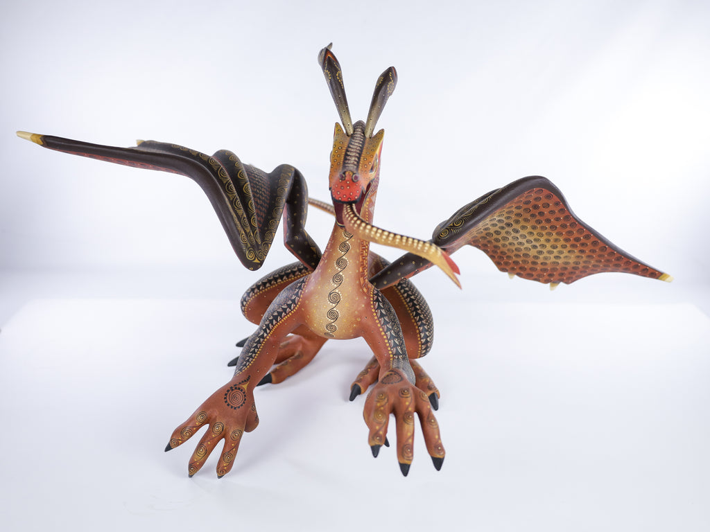 Dragon Alebrije Oaxacan Wood Carving