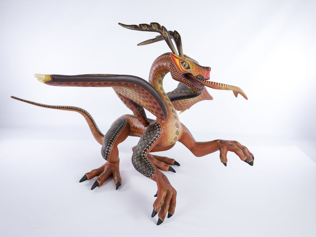 Dragon Alebrije Oaxacan Wood Carving