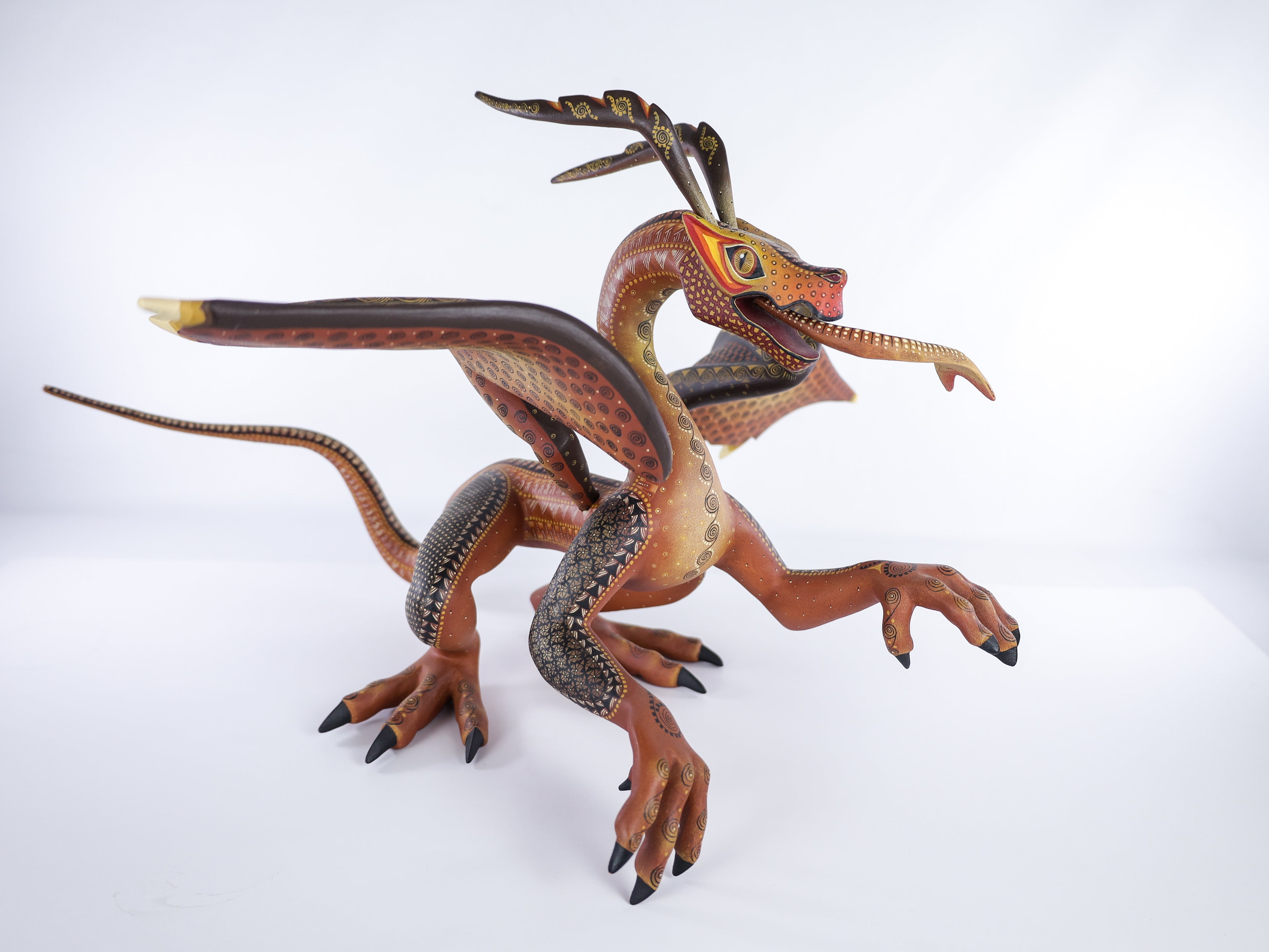 Dragon Alebrije Oaxacan Wood Carving