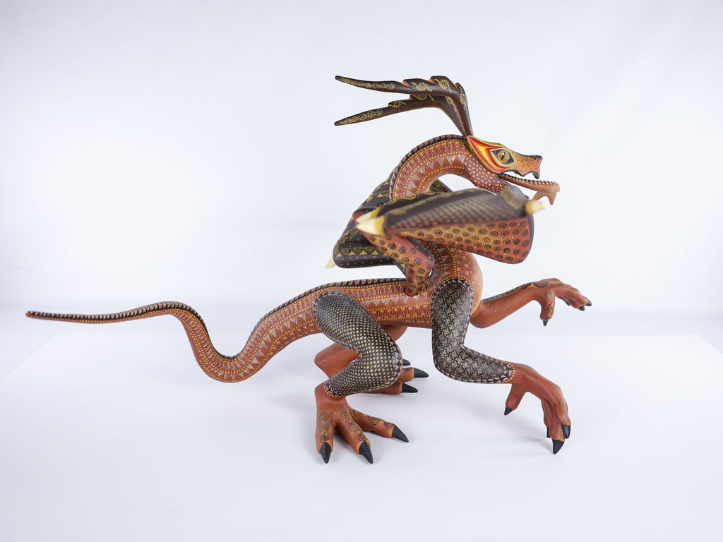 Dragon Alebrije Oaxacan Wood Carving