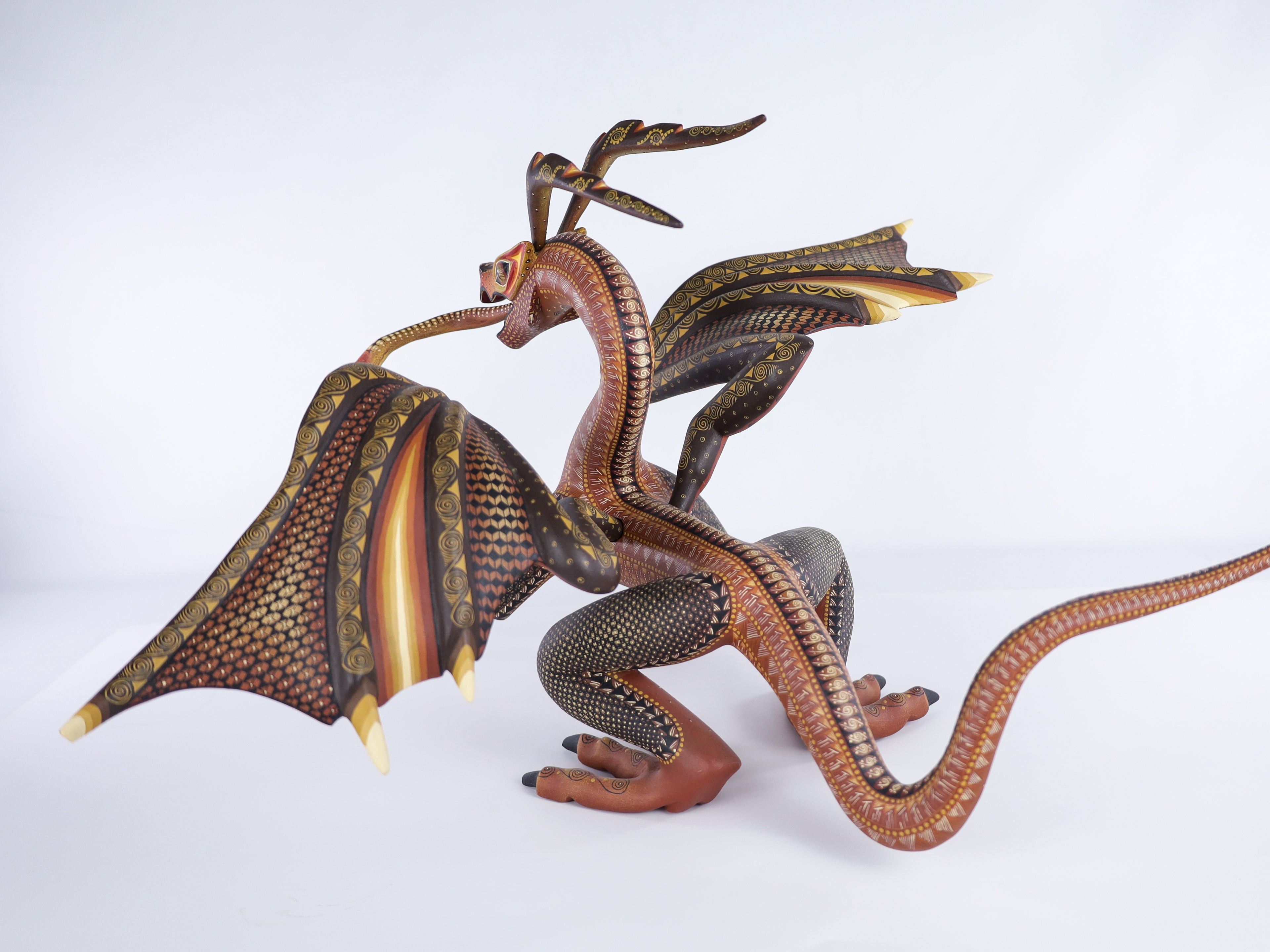 Dragon Alebrije Oaxacan Wood Carving