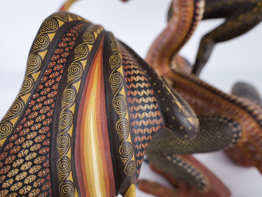 Dragon Alebrije Oaxacan Wood Carving