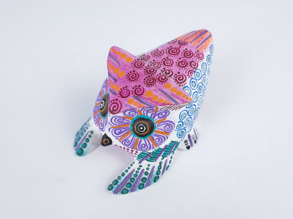 Owl Alebrije Oaxacan Wood Carving