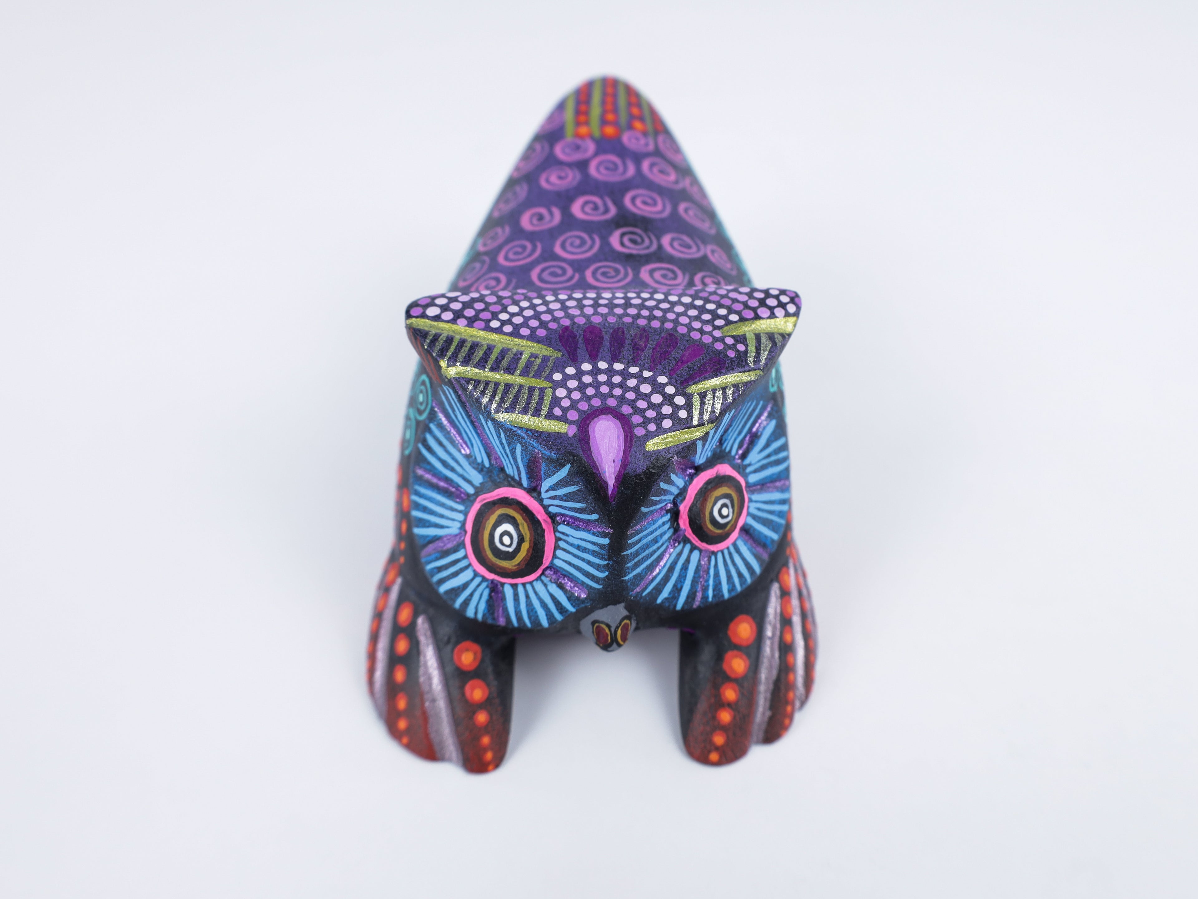 Owl Alebrije Oaxacan Wood Carving
