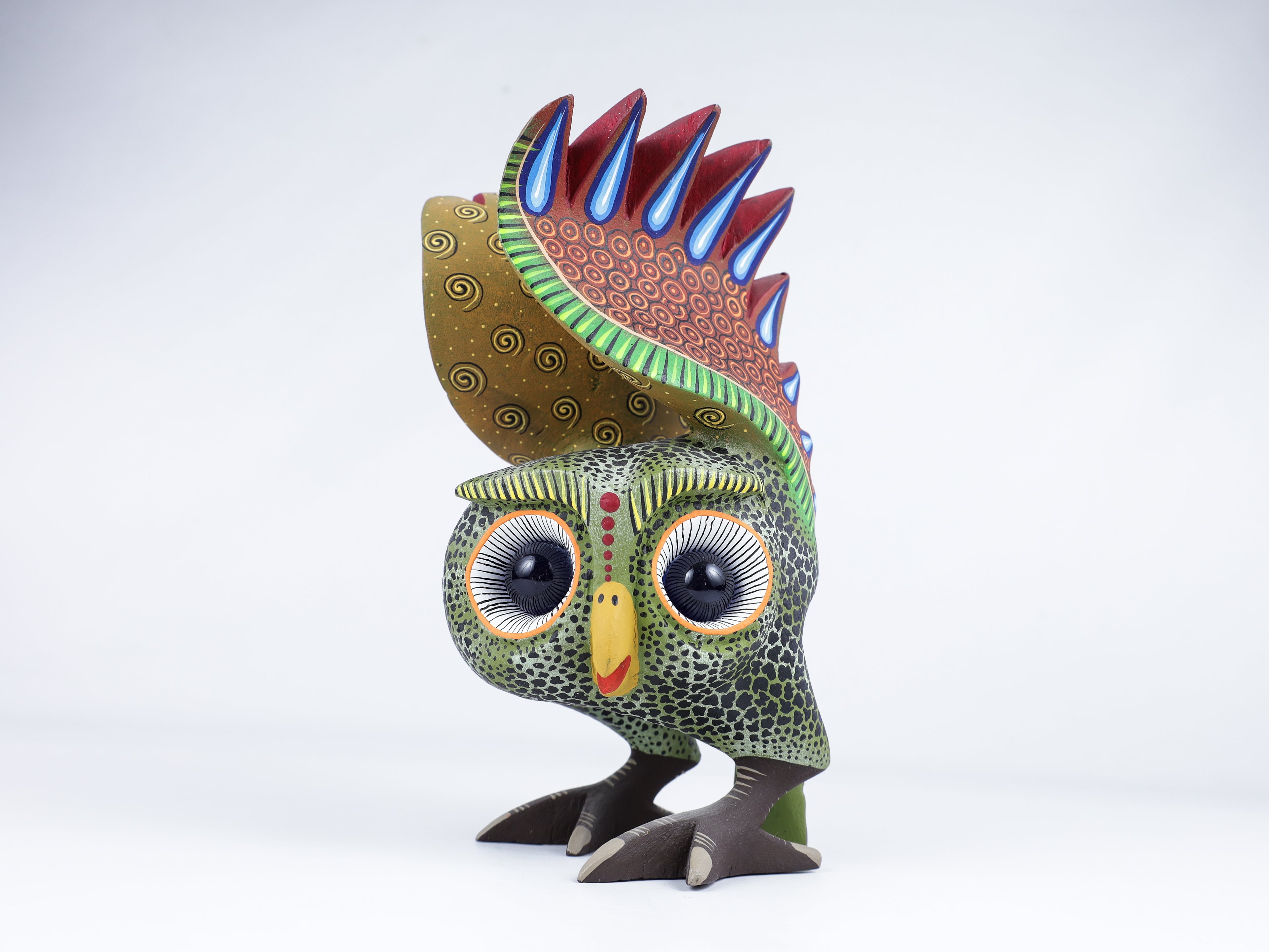 Owl Alebrije Oaxacan Wood Carving
