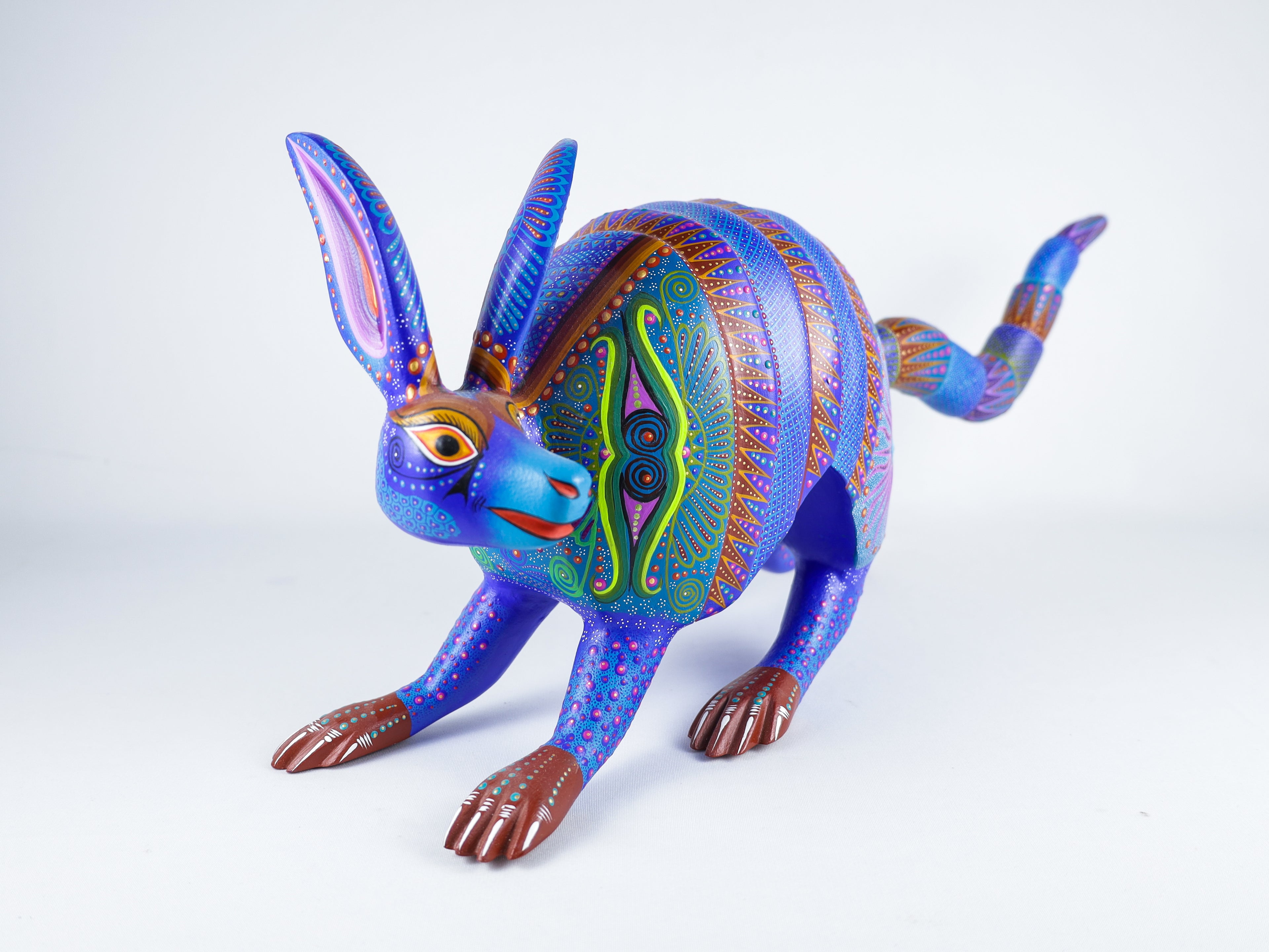 Armadillo Alebrije Oaxacan Wood Carving