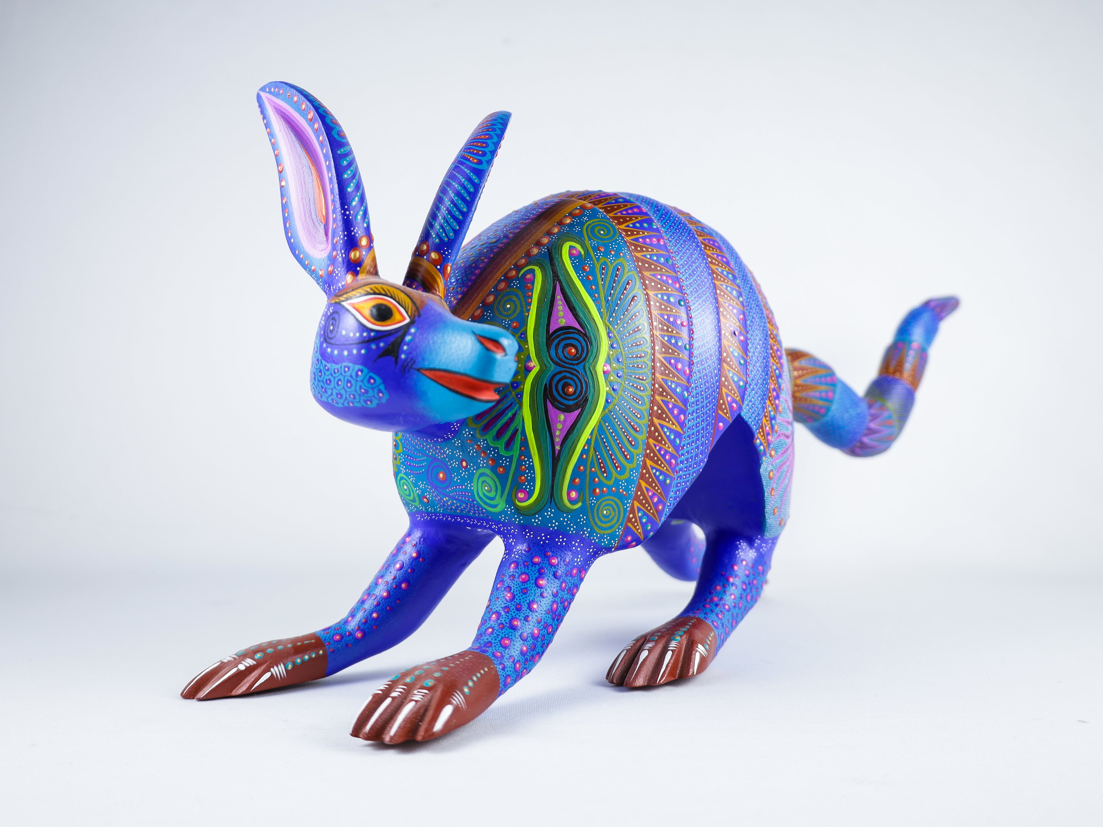 Armadillo Alebrije Oaxacan Wood Carving