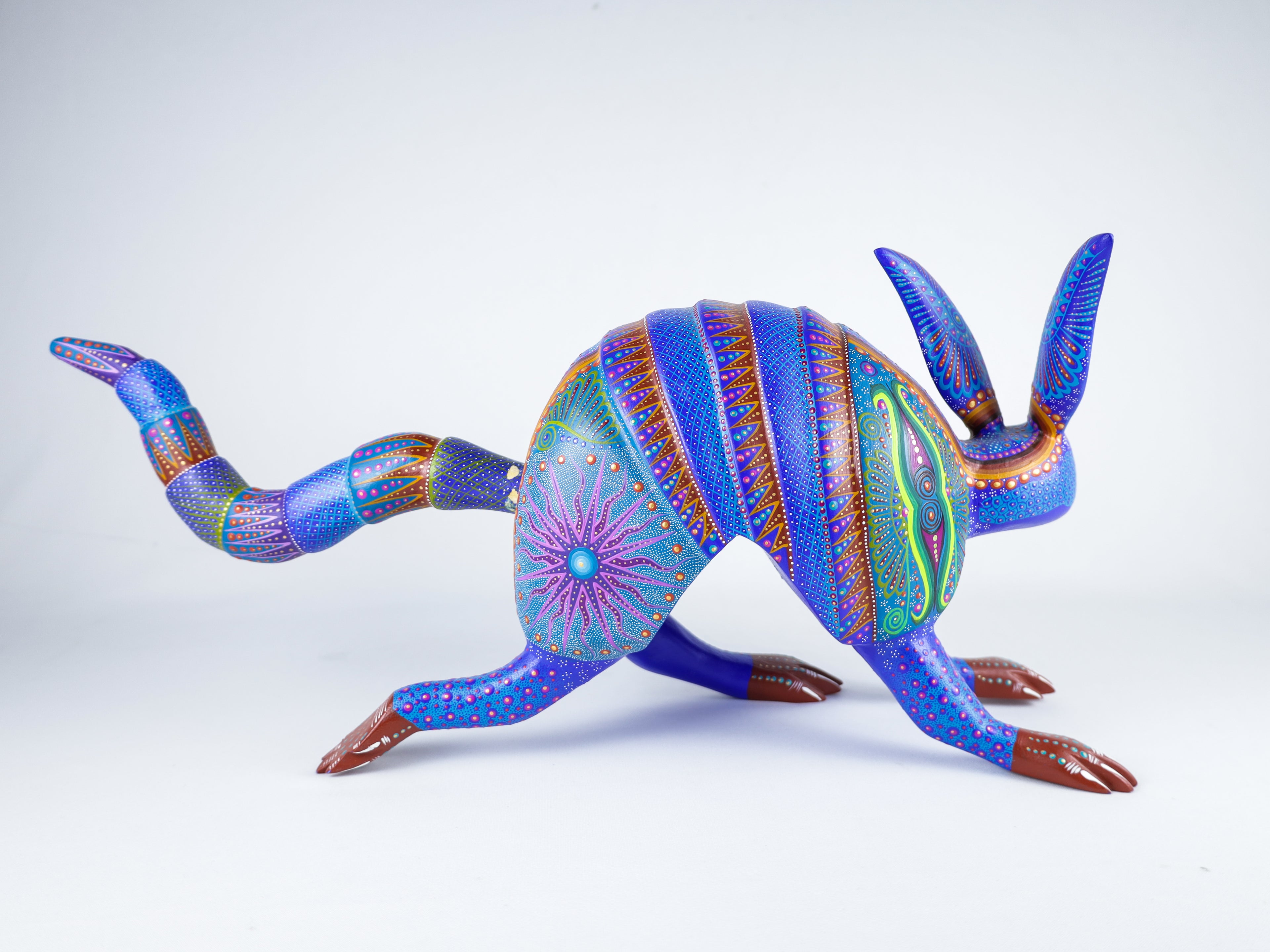 Armadillo Alebrije Oaxacan Wood Carving