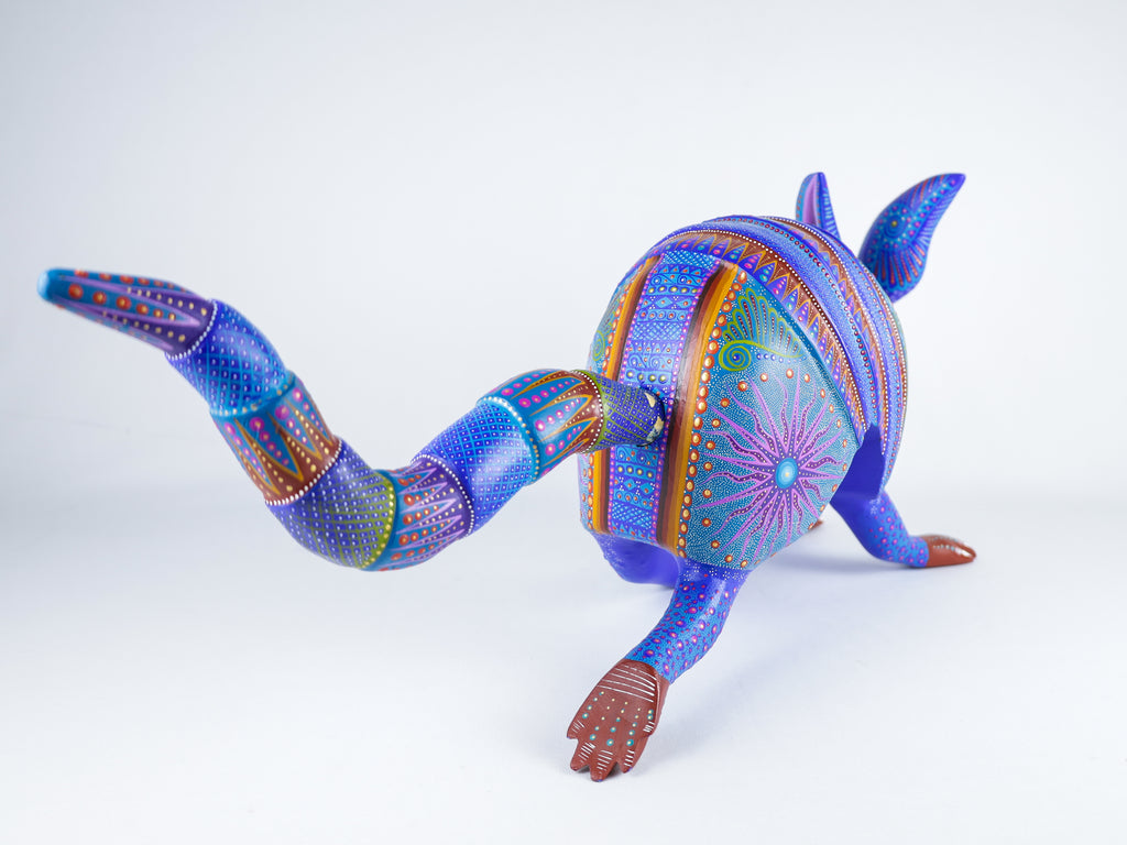 Armadillo Alebrije Oaxacan Wood Carving