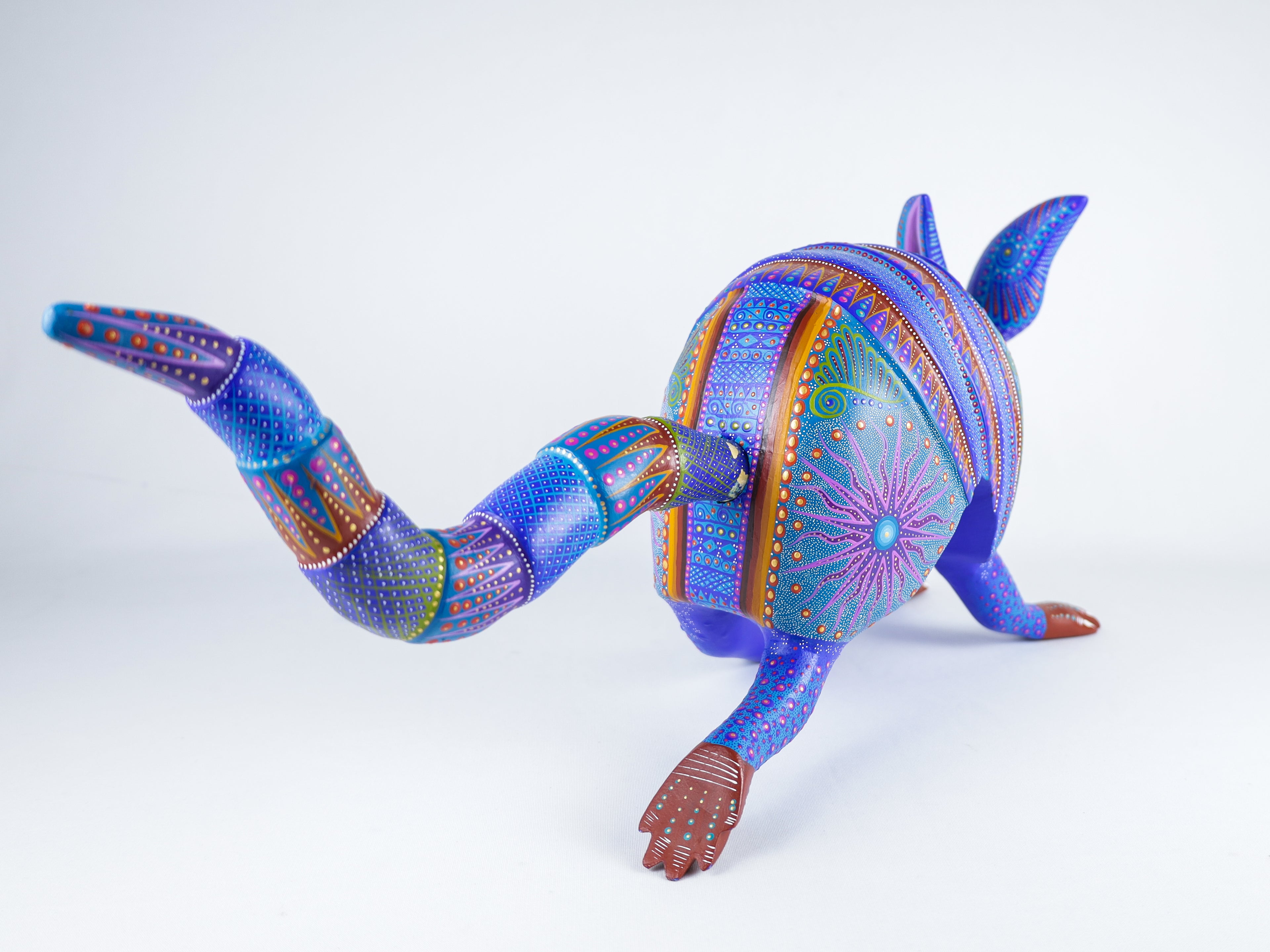 Armadillo Alebrije Oaxacan Wood Carving