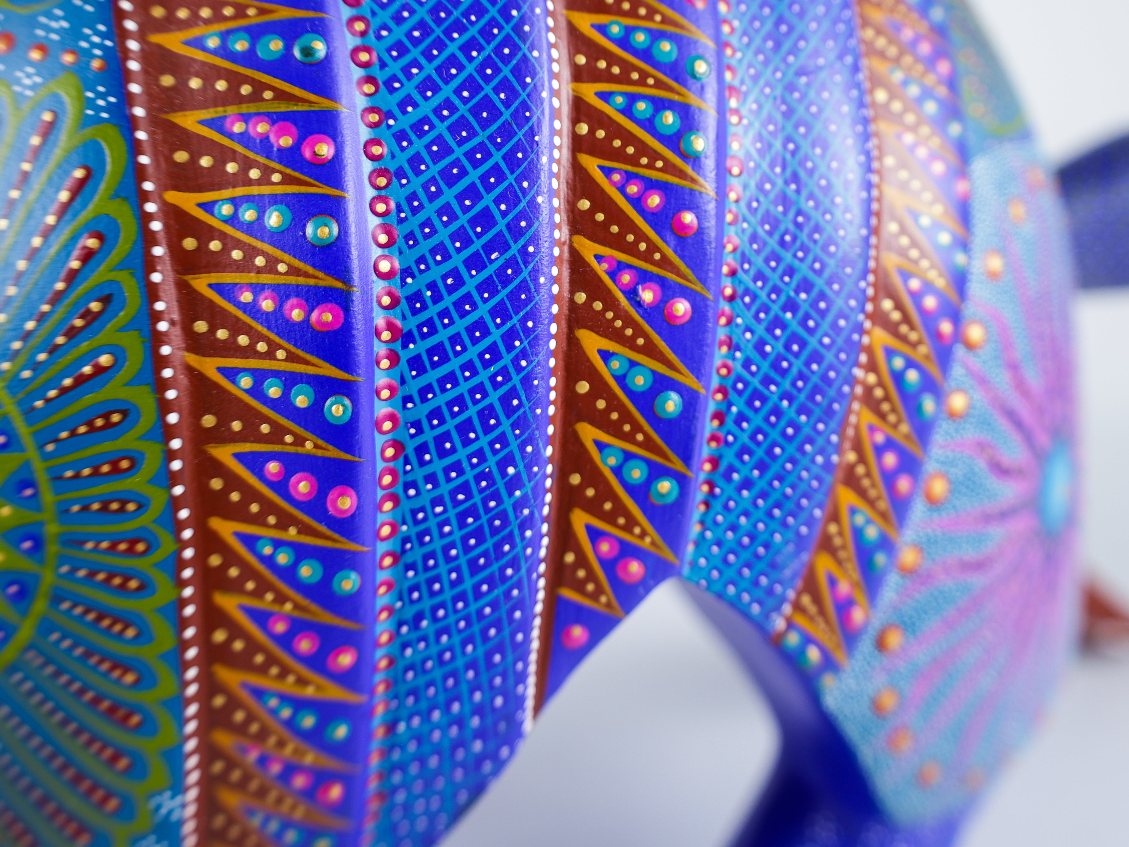 Armadillo Alebrije Oaxacan Wood Carving