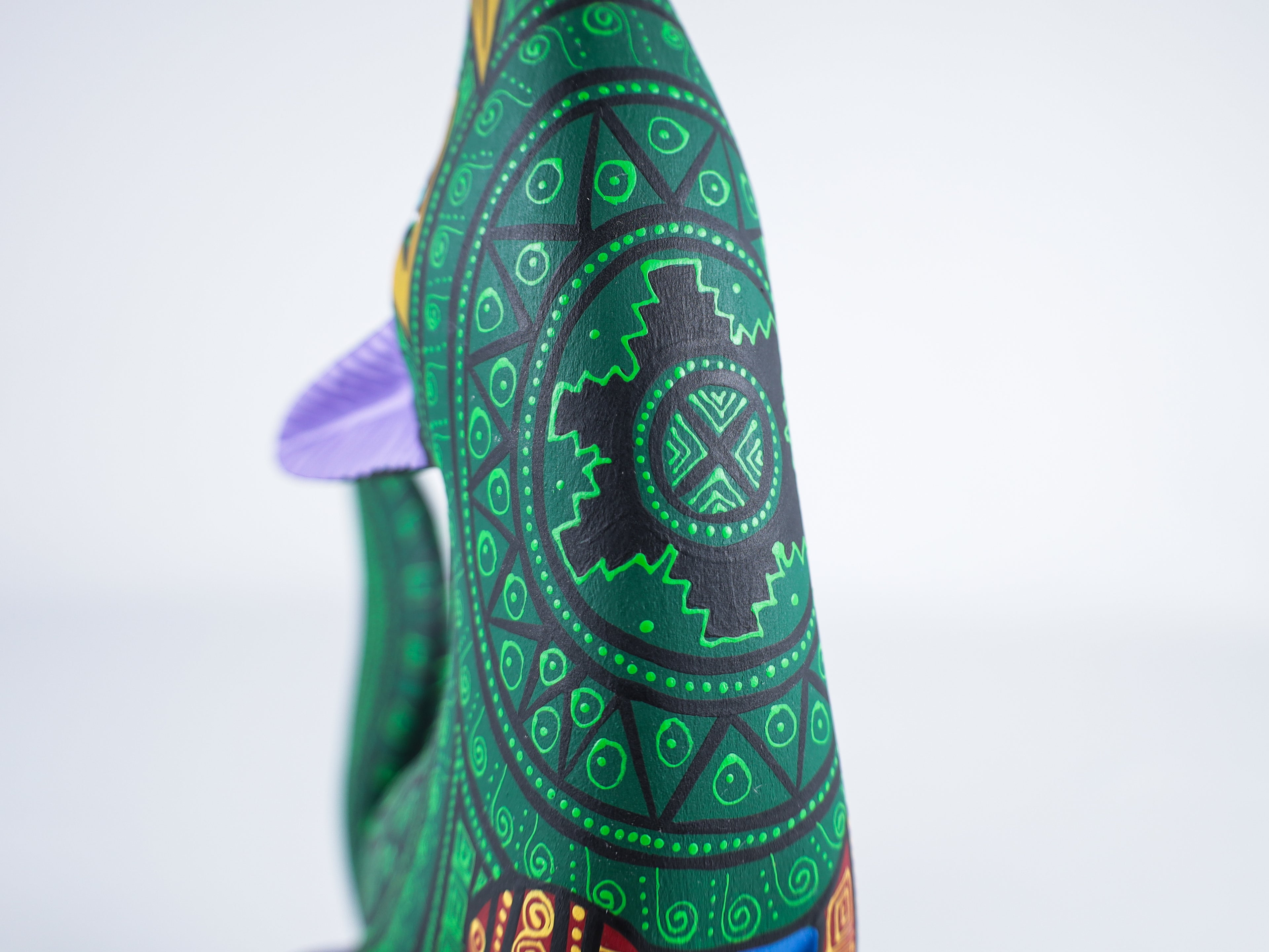Wolf Alebrije Oaxacan Wood Carving