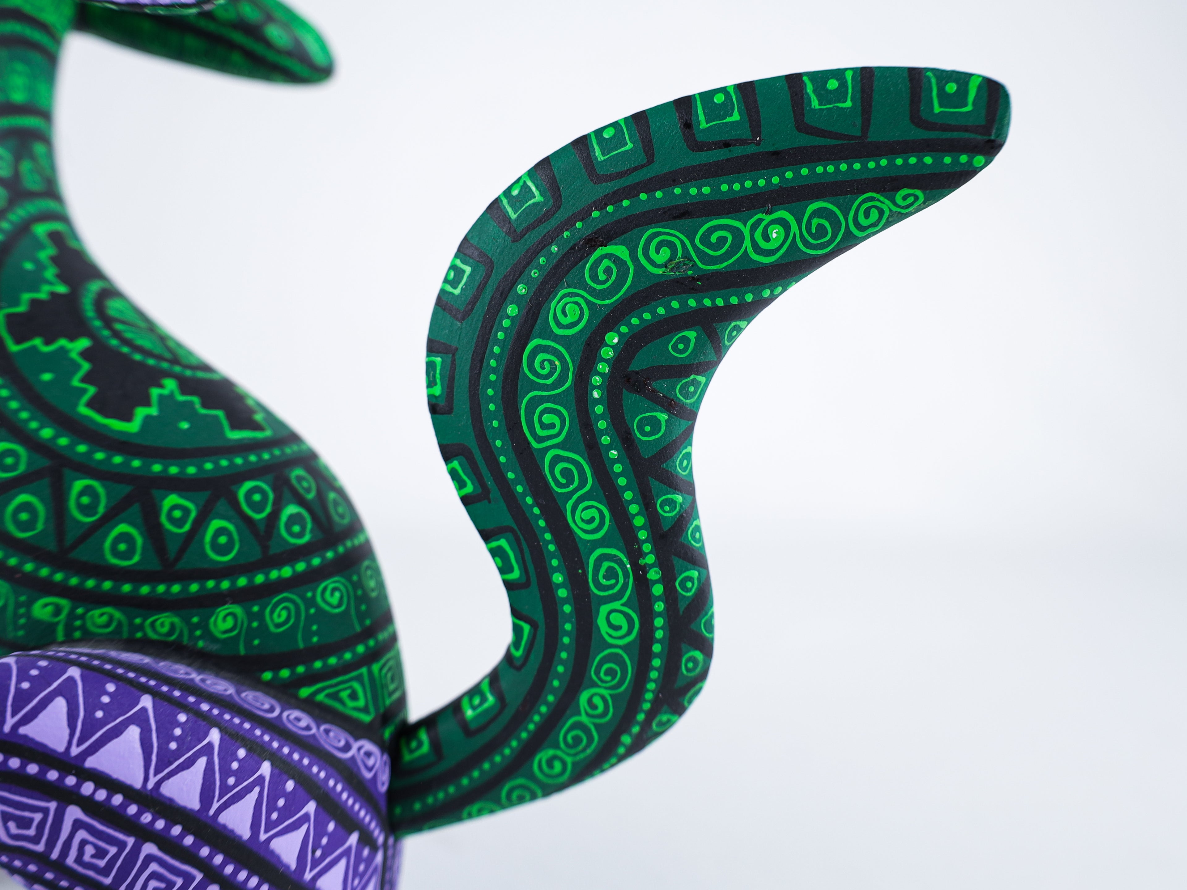 Wolf Alebrije Oaxacan Wood Carving