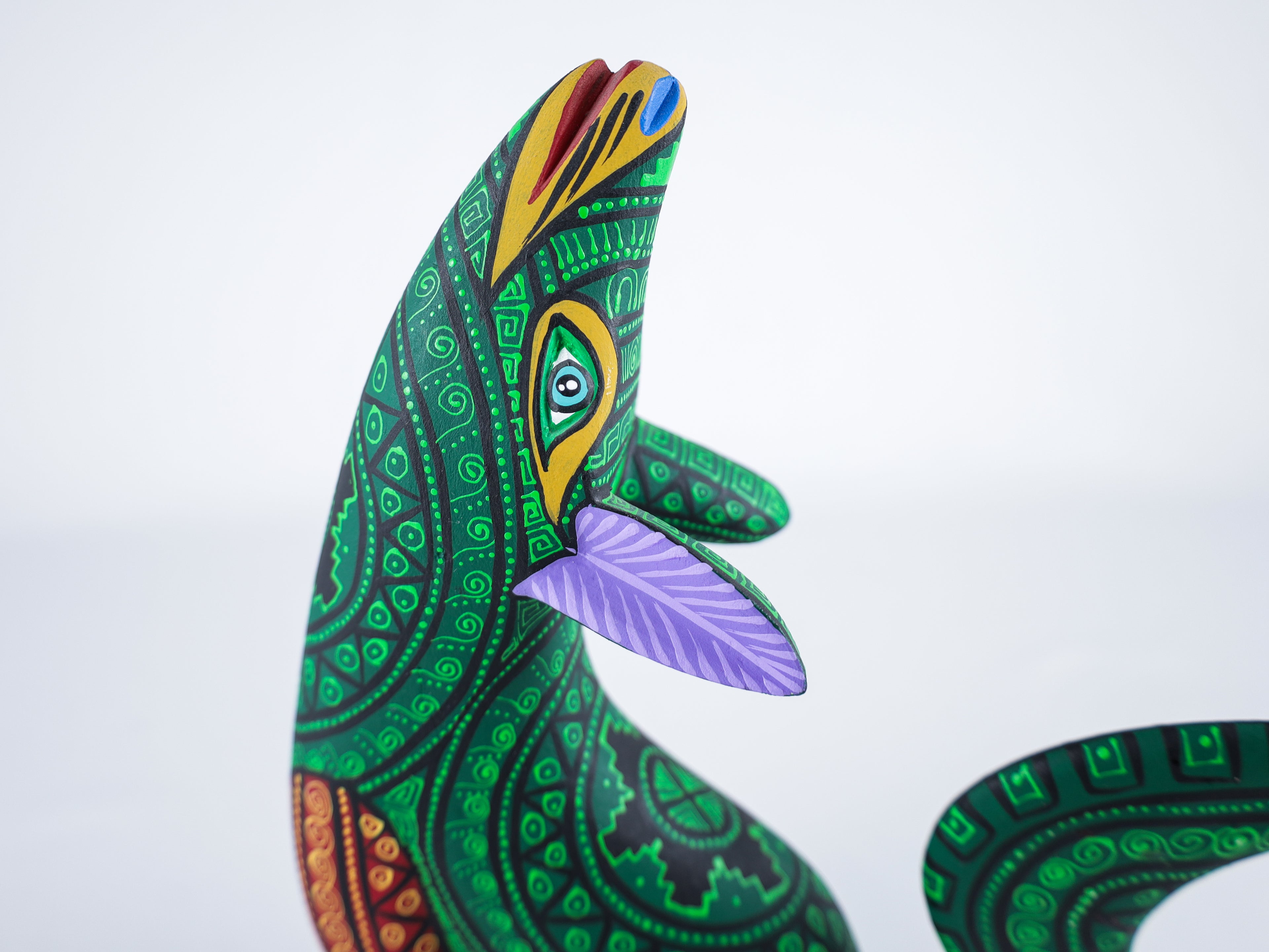 Wolf Alebrije Oaxacan Wood Carving