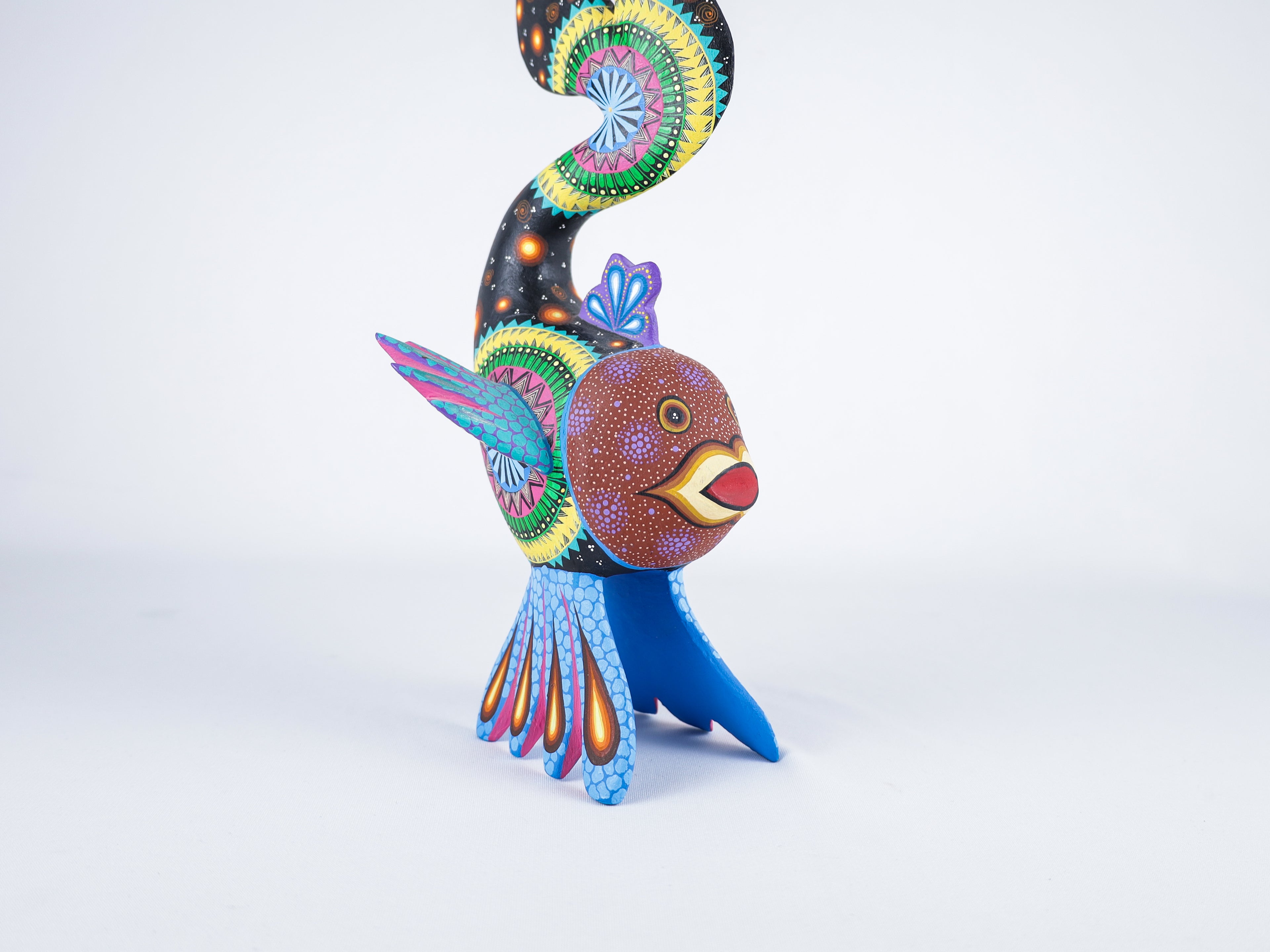 Fish Alebrije Wood Carving Oaxacan