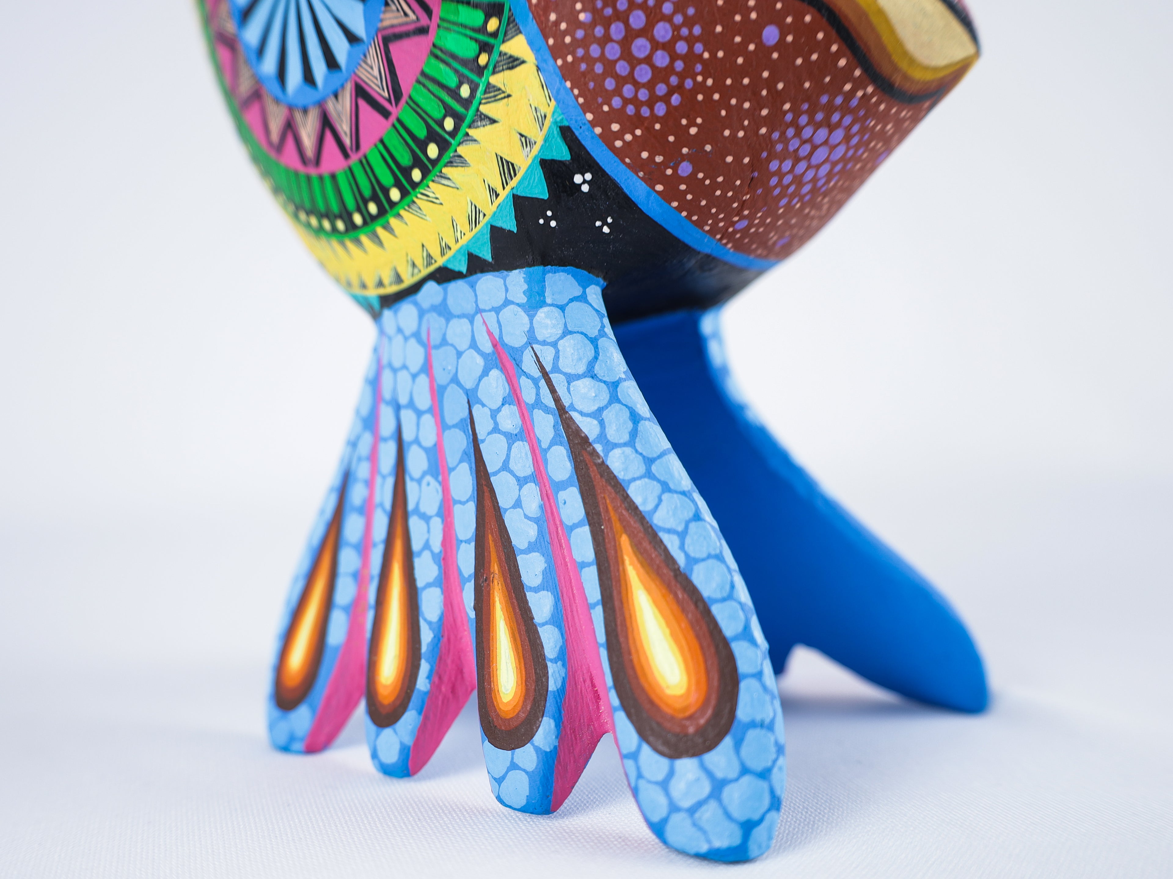 Fish Alebrije Wood Carving Oaxacan