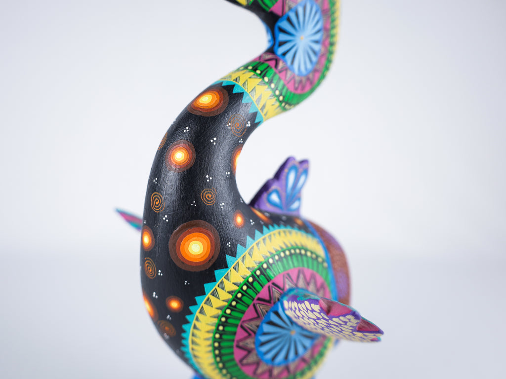 Fish Alebrije Wood Carving Oaxacan