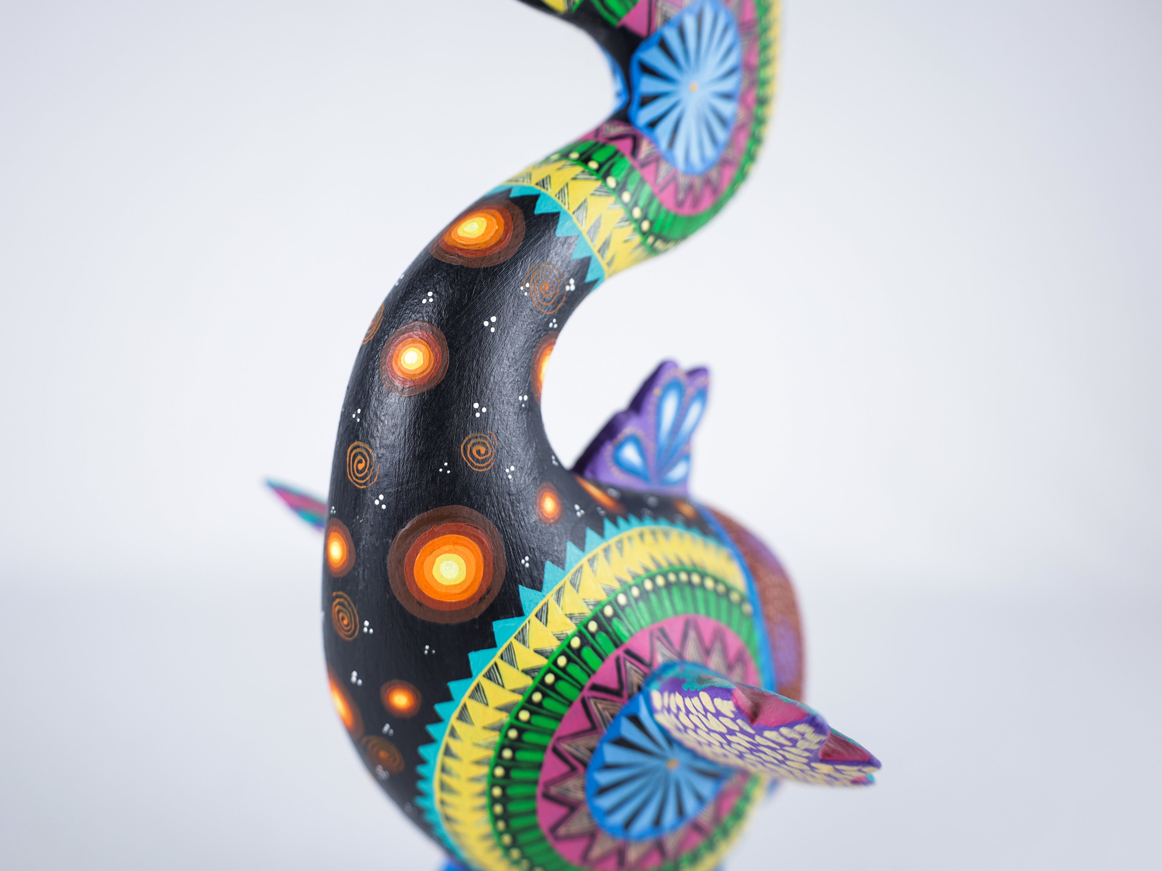 Fish Alebrije Wood Carving Oaxacan