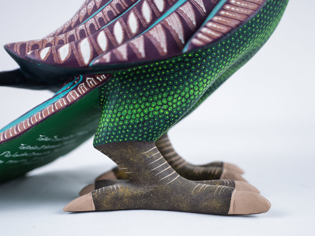 Parrot Alebrije Wood Carving Oaxacan