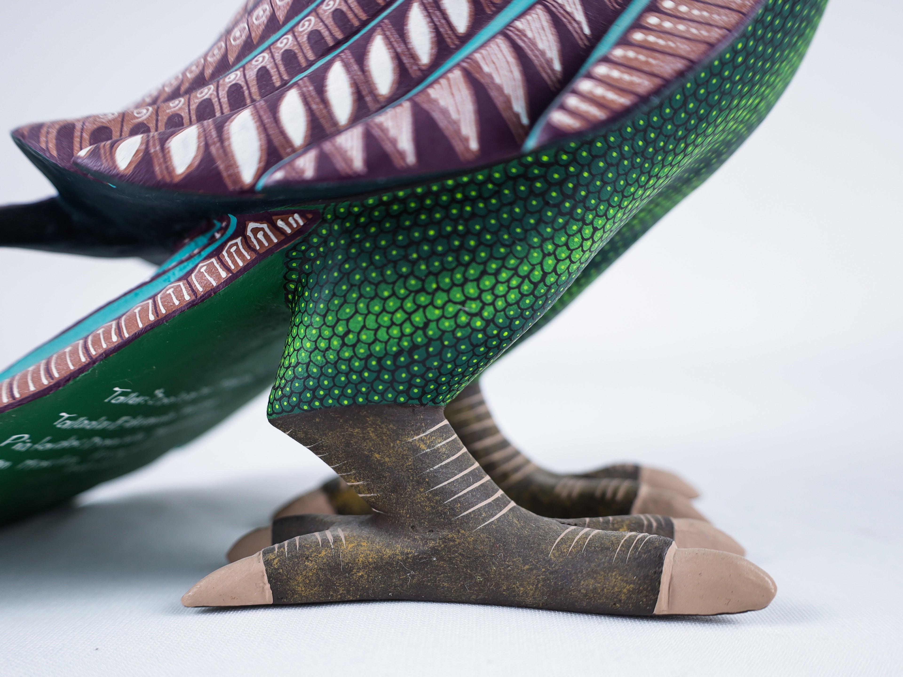 Parrot Alebrije Wood Carving Oaxacan