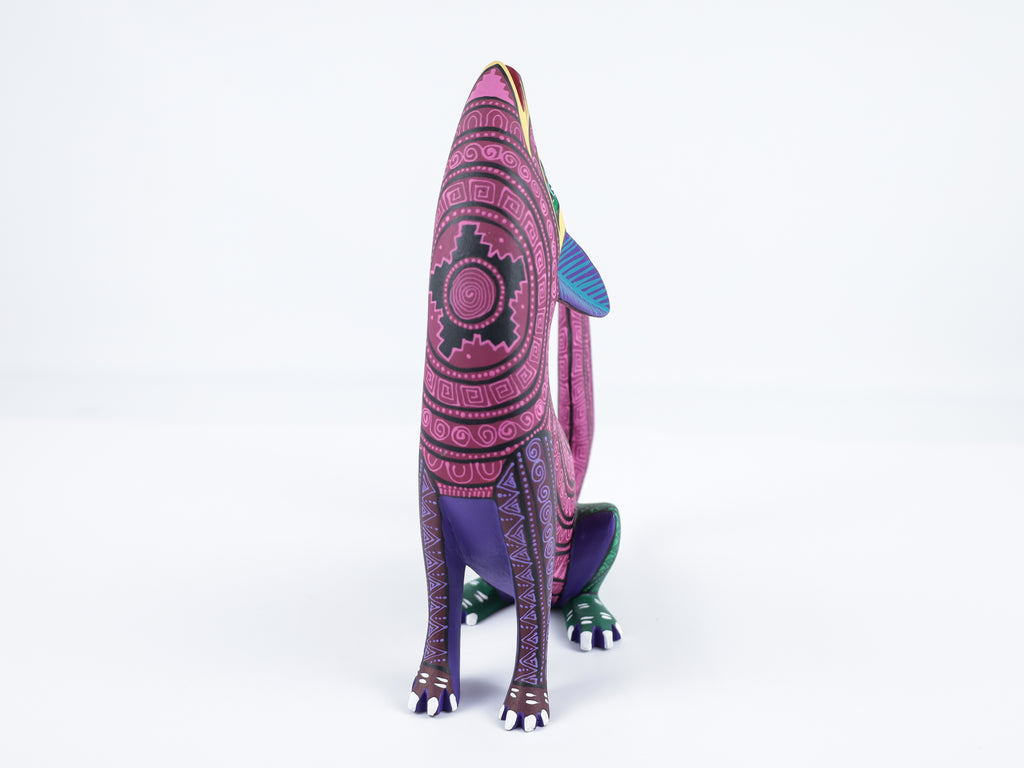 Wolf Alebrije Oaxacan Wood Carving