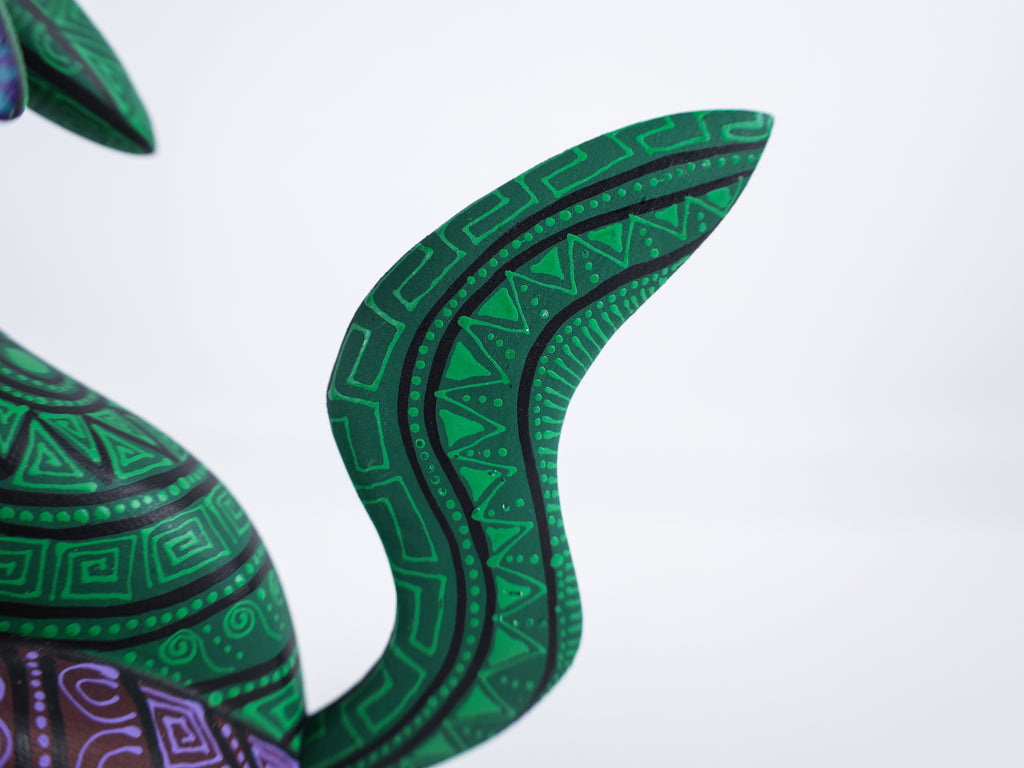 Wolf Alebrije Oaxacan Wood Carving