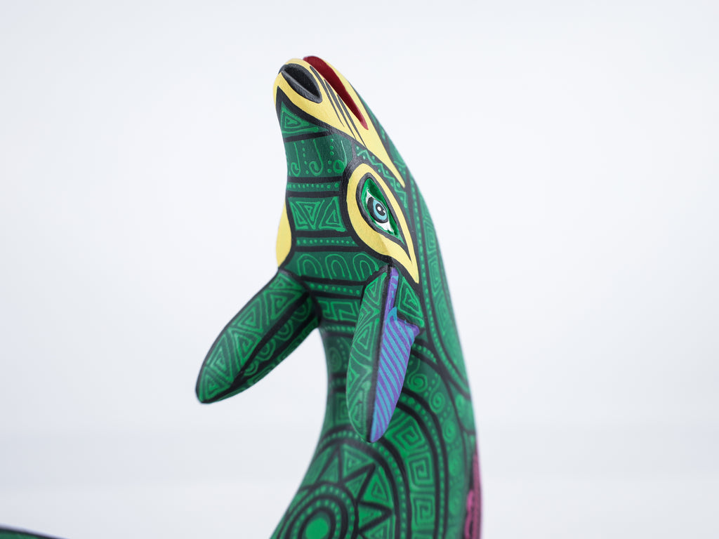 Wolf Alebrije Oaxacan Wood Carving
