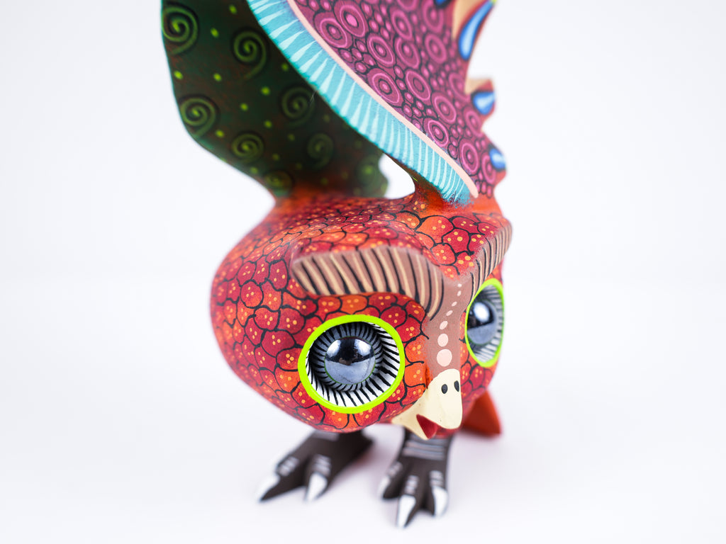 Owl Alebrije Oaxacan Wood Carving