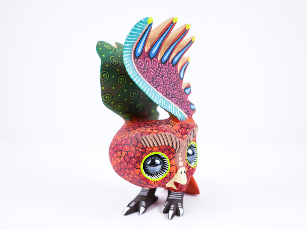 Owl Alebrije Oaxacan Wood Carving