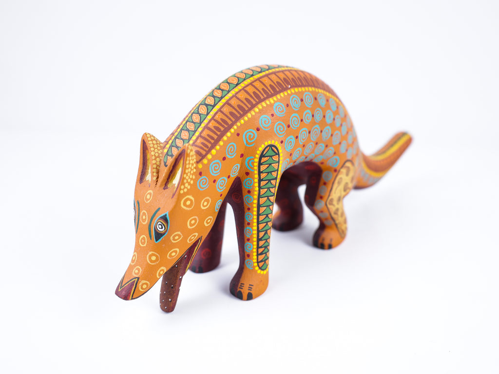 Coyote Alebrije Oaxacan Wood Carving