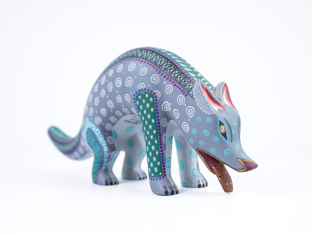 Coyote Alebrije Oaxacan Wood Carving