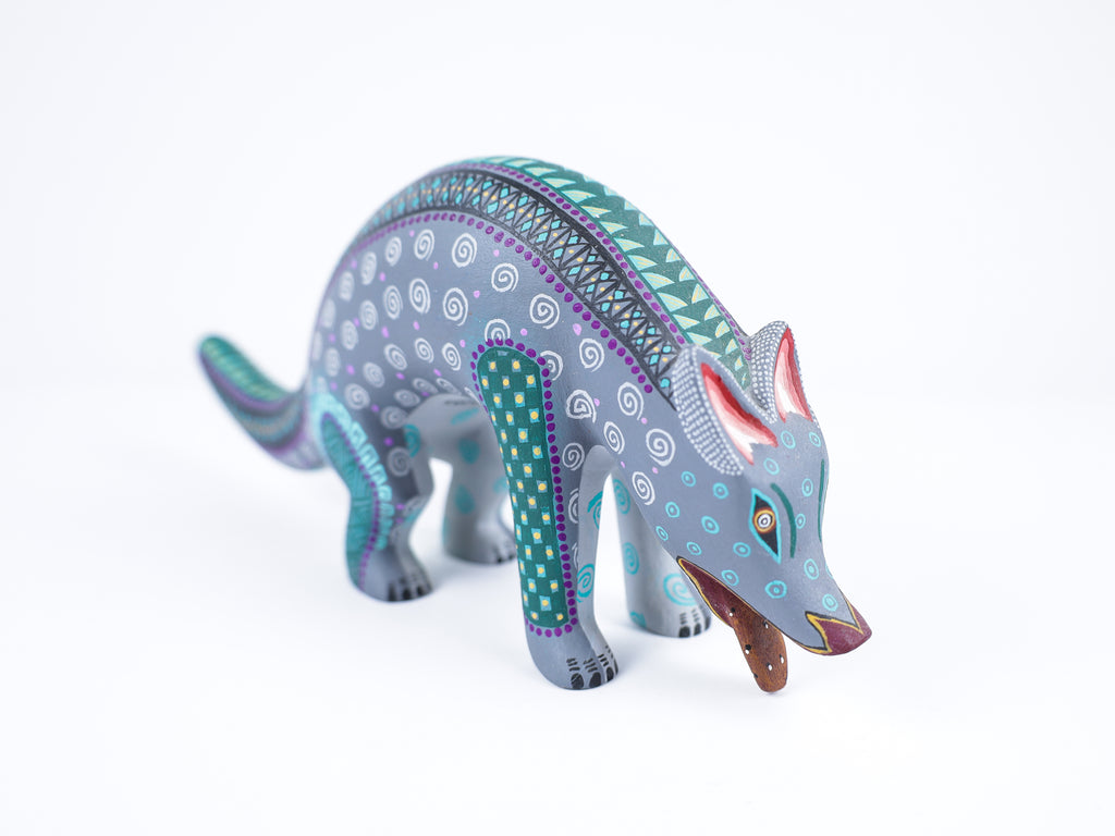 Coyote Alebrije Oaxacan Wood Carving