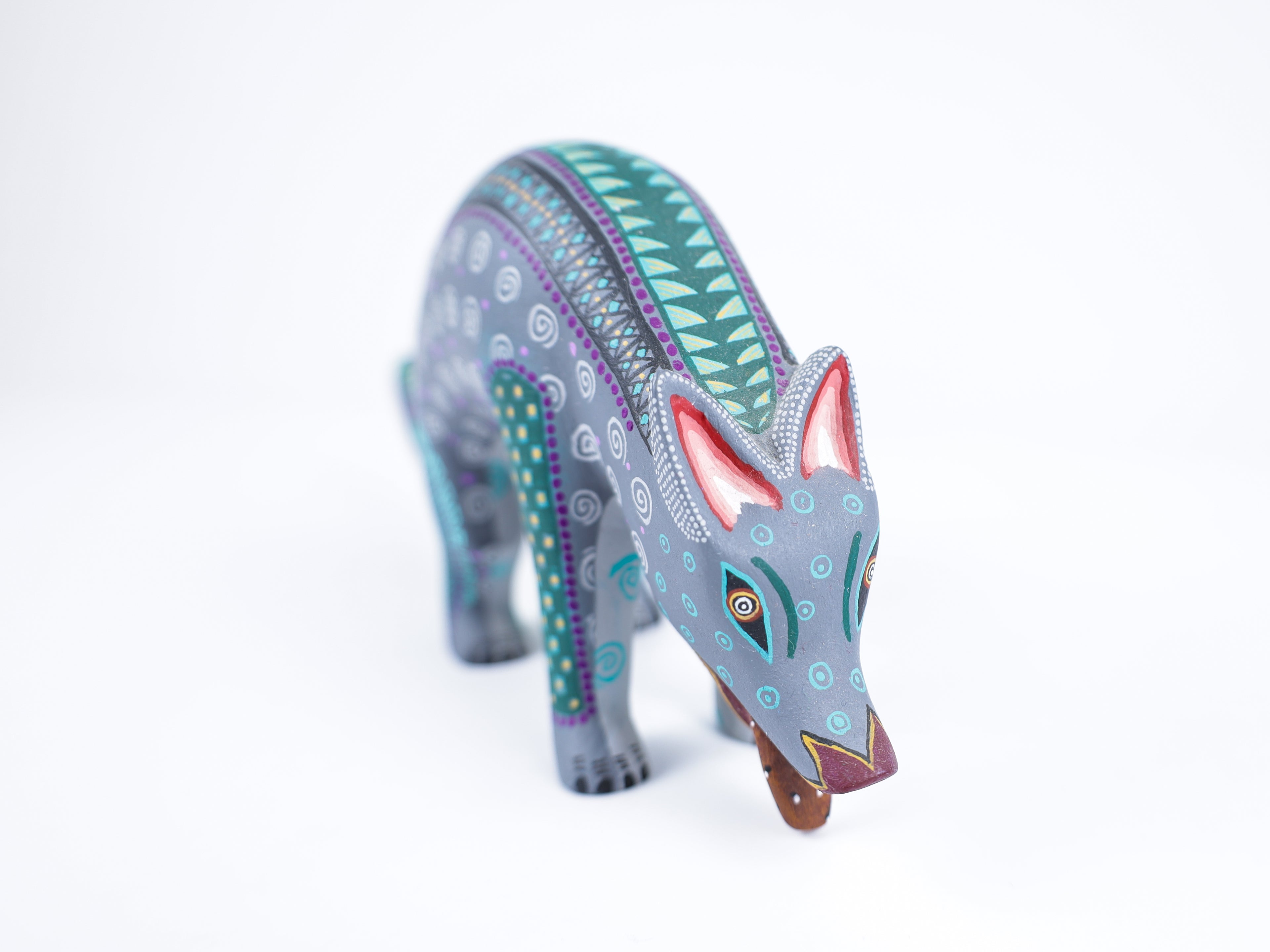 Coyote Alebrije Oaxacan Wood Carving