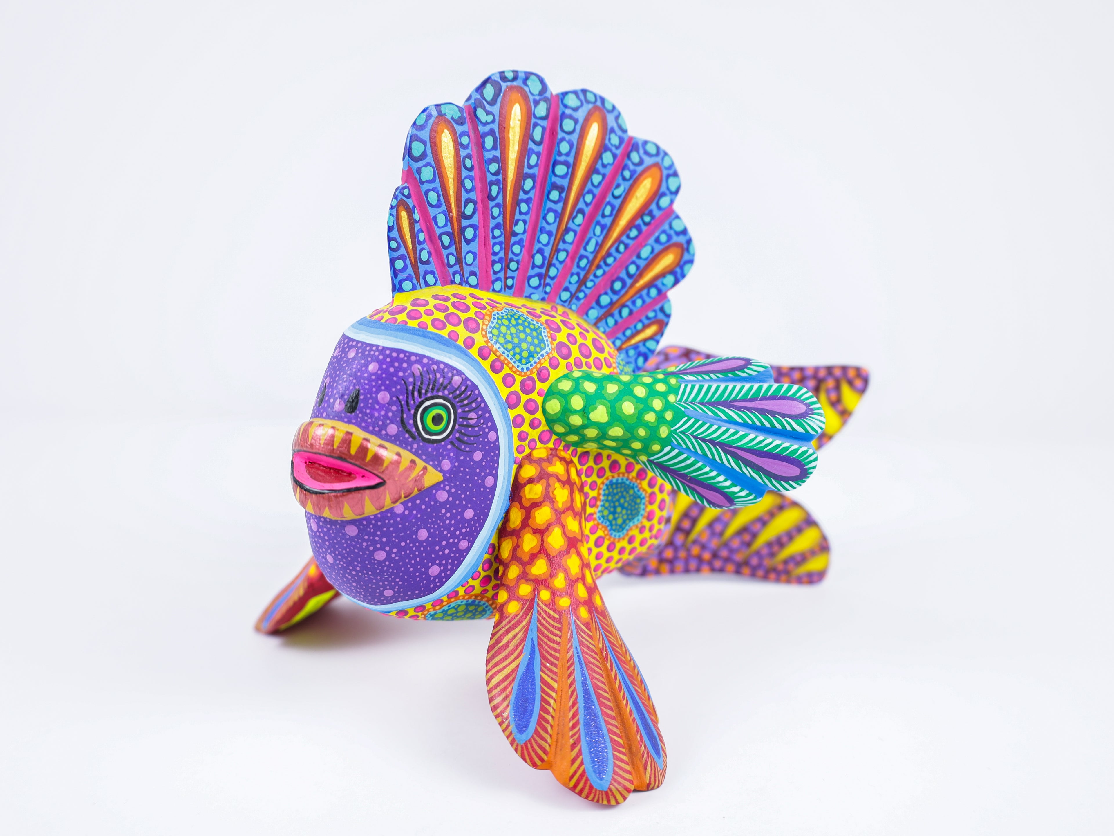 Fish Alebrije Oaxacan Wood Carving