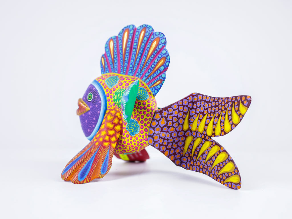 Fish Alebrije Oaxacan Wood Carving