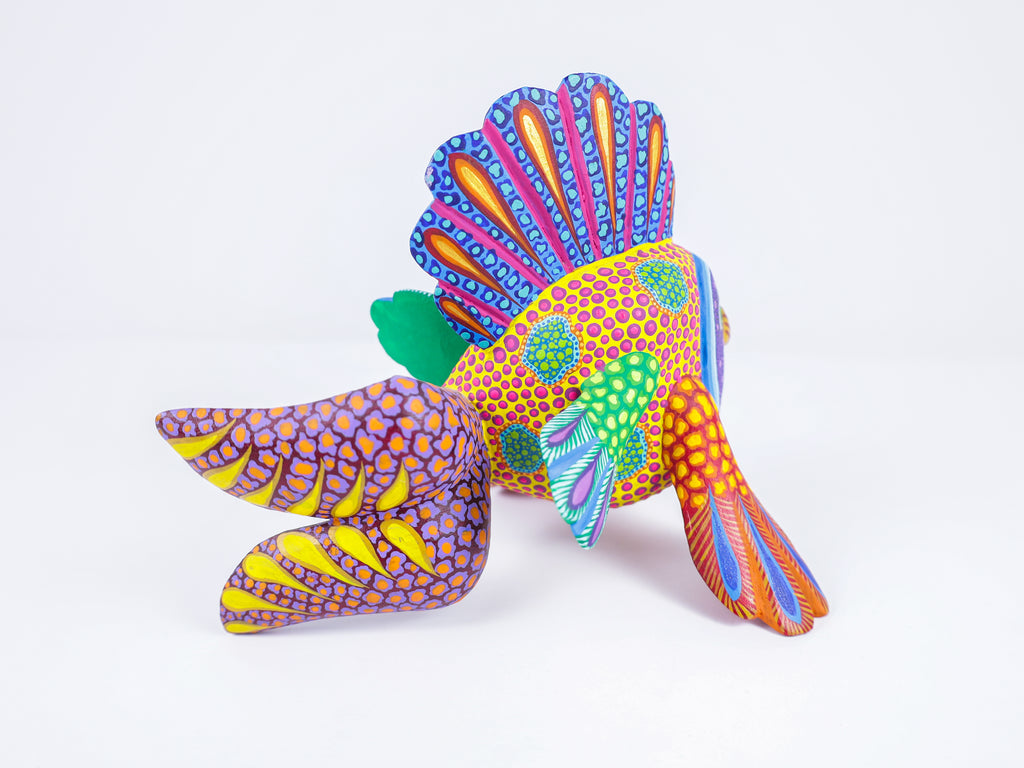 Fish Alebrije Oaxacan Wood Carving