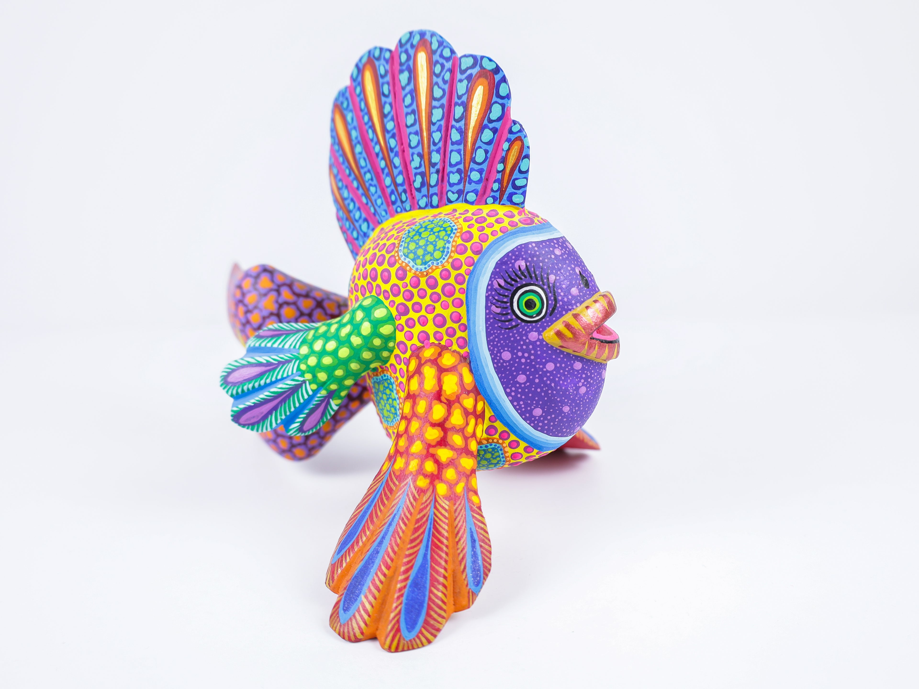 Fish Alebrije Oaxacan Wood Carving