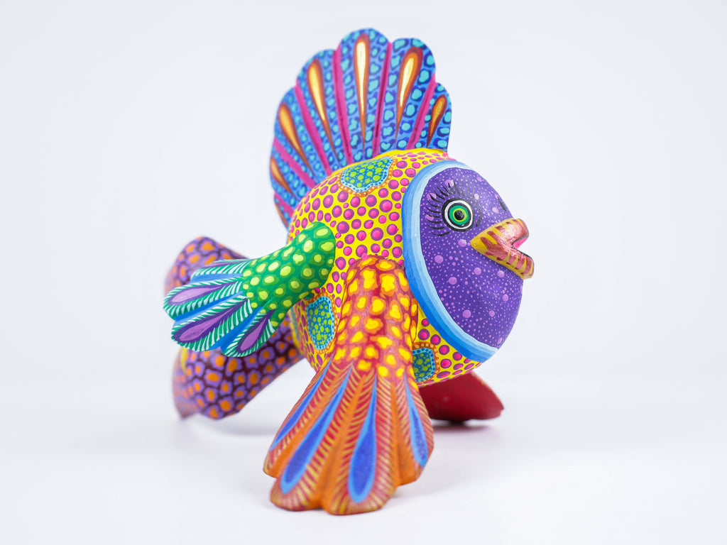 Fish Alebrije Oaxacan Wood Carving