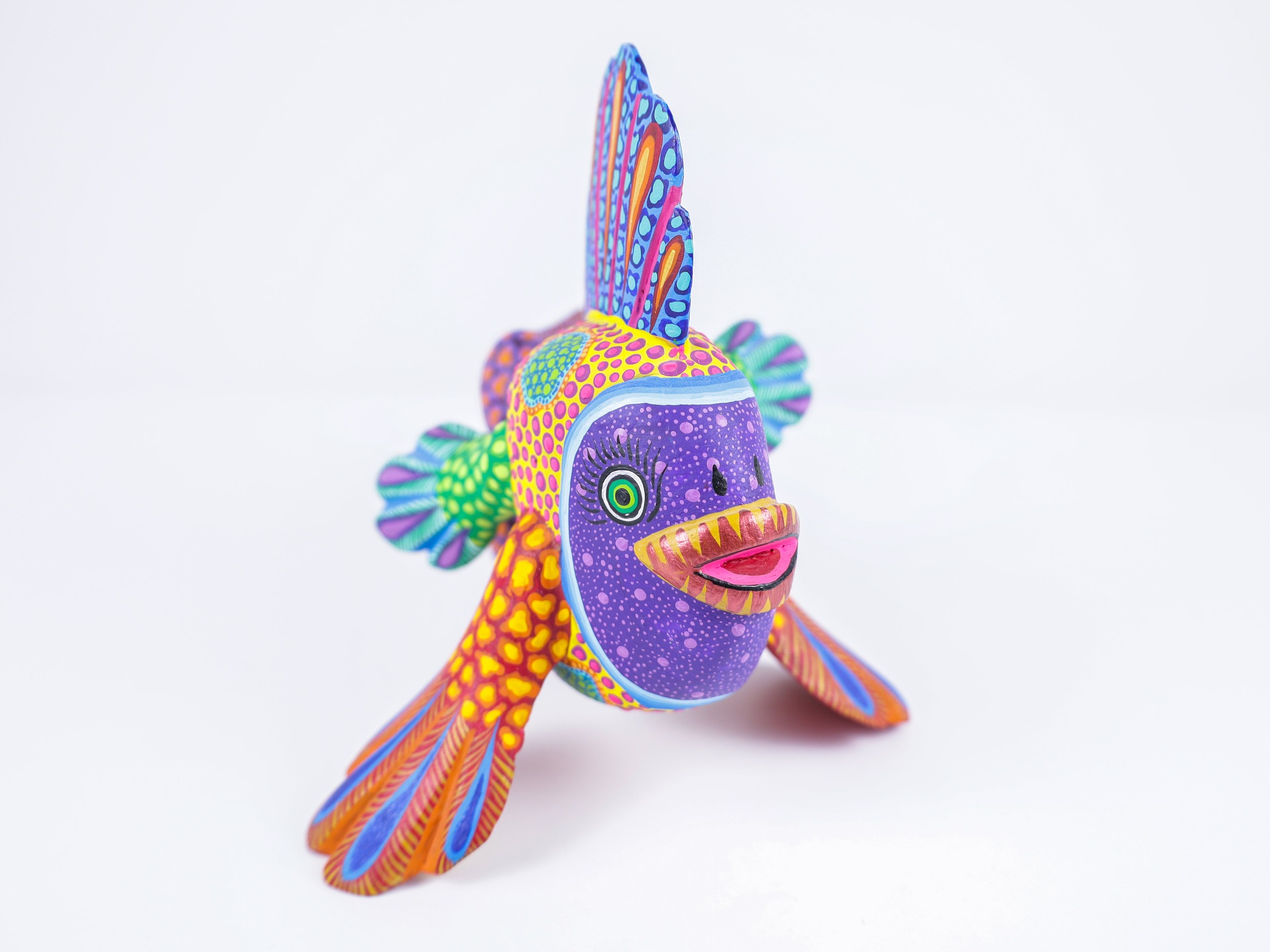 Fish Alebrije Oaxacan Wood Carving
