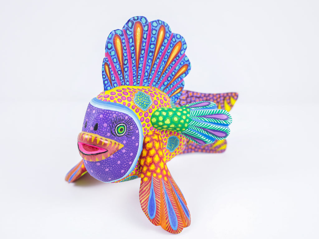 Fish Alebrije Oaxacan Wood Carving