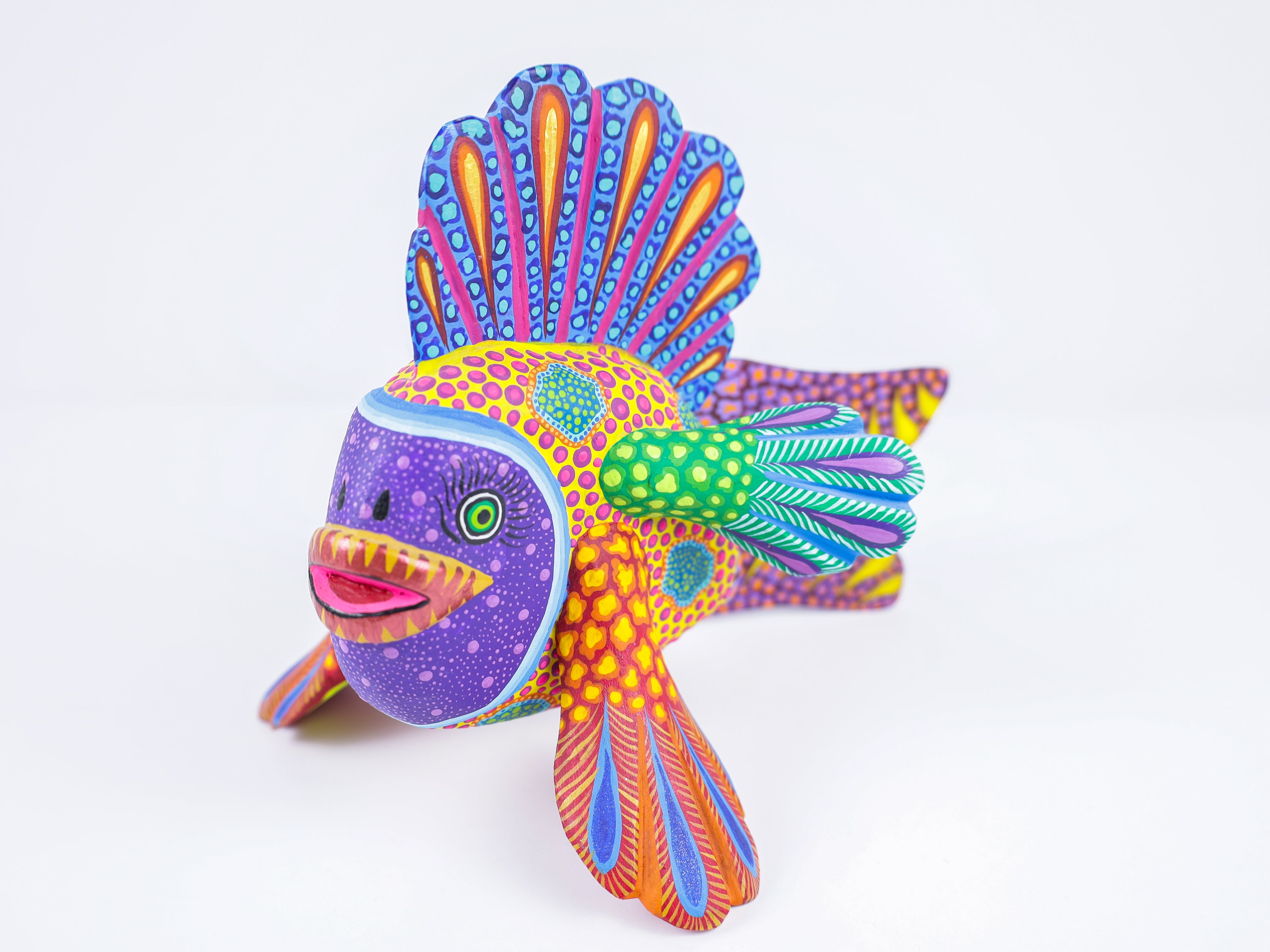Fish Alebrije Oaxacan Wood Carving