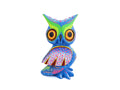 Owl Alebrije | Oaxacan Hand-Painted Copal Wood Carving | Magia Mexica