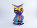 Owl Alebrije | Oaxacan Hand-Painted Copal Wood Carving | Magia Mexica