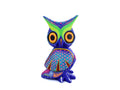 Owl Alebrije | Oaxacan Hand-Painted Copal Wood Carving | Magia Mexica