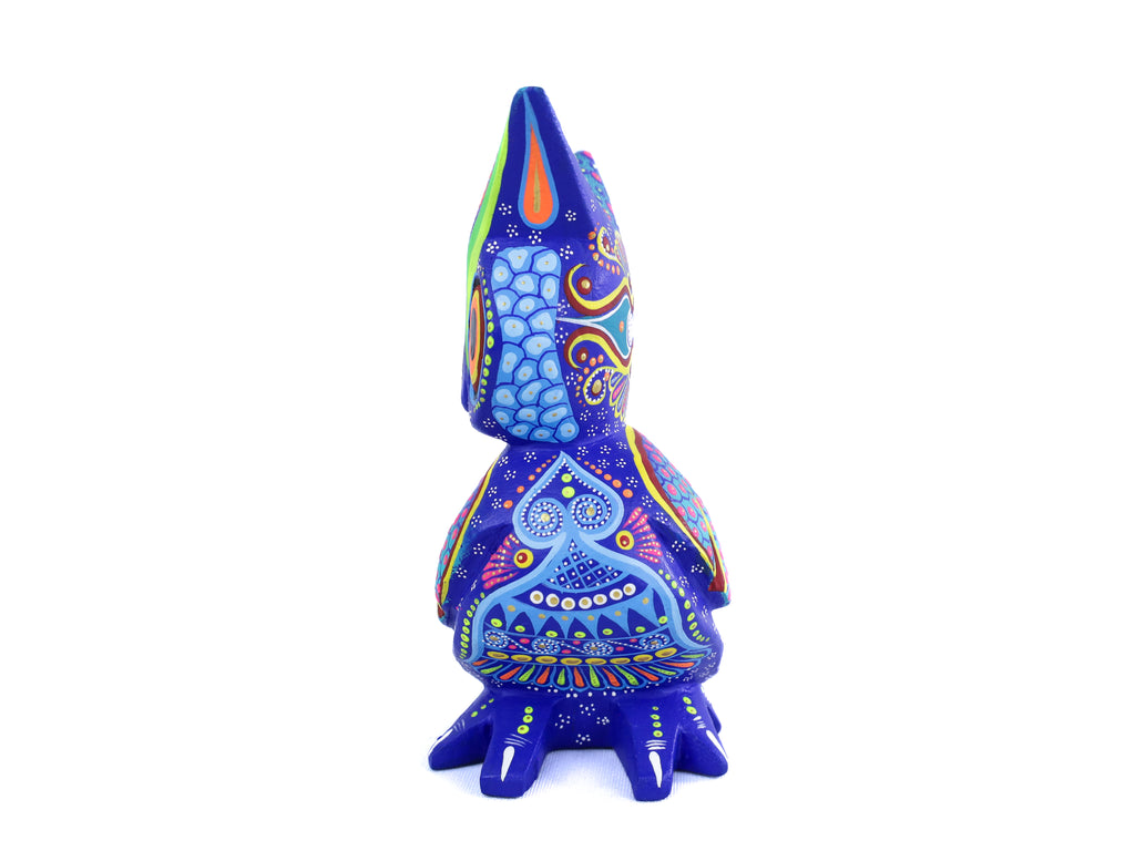 Owl Alebrije | Oaxacan Hand-Painted Copal Wood Carving | Magia Mexica