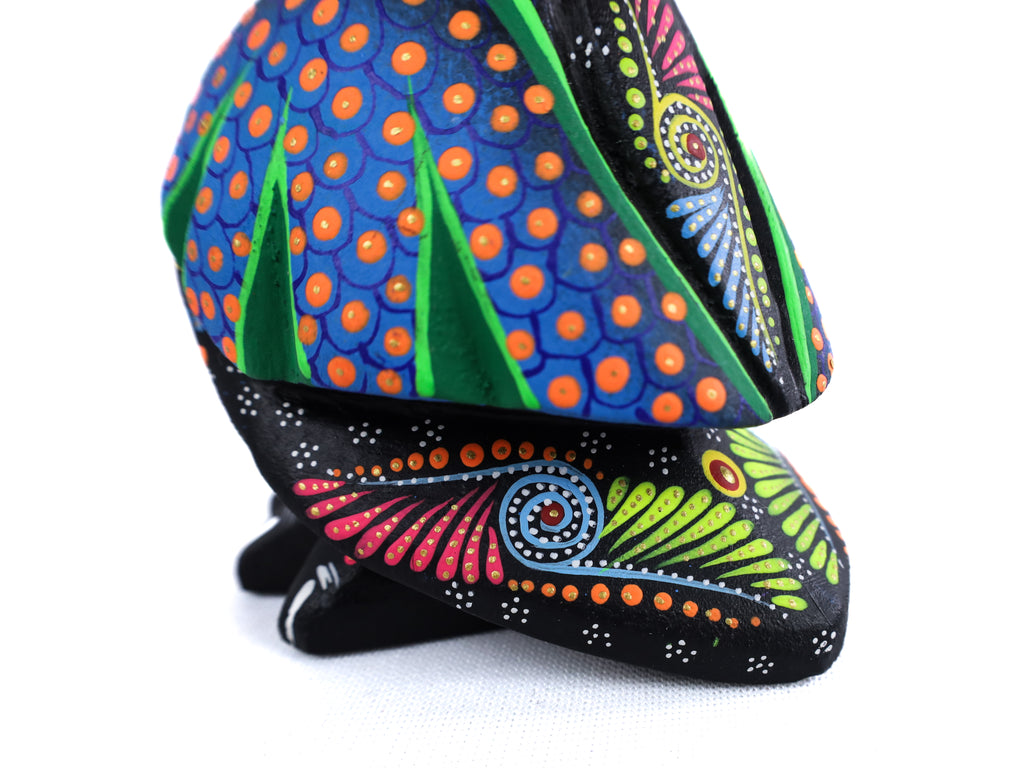 Owl Alebrije | Oaxacan Hand-Painted Copal Wood Carving | Magia Mexica