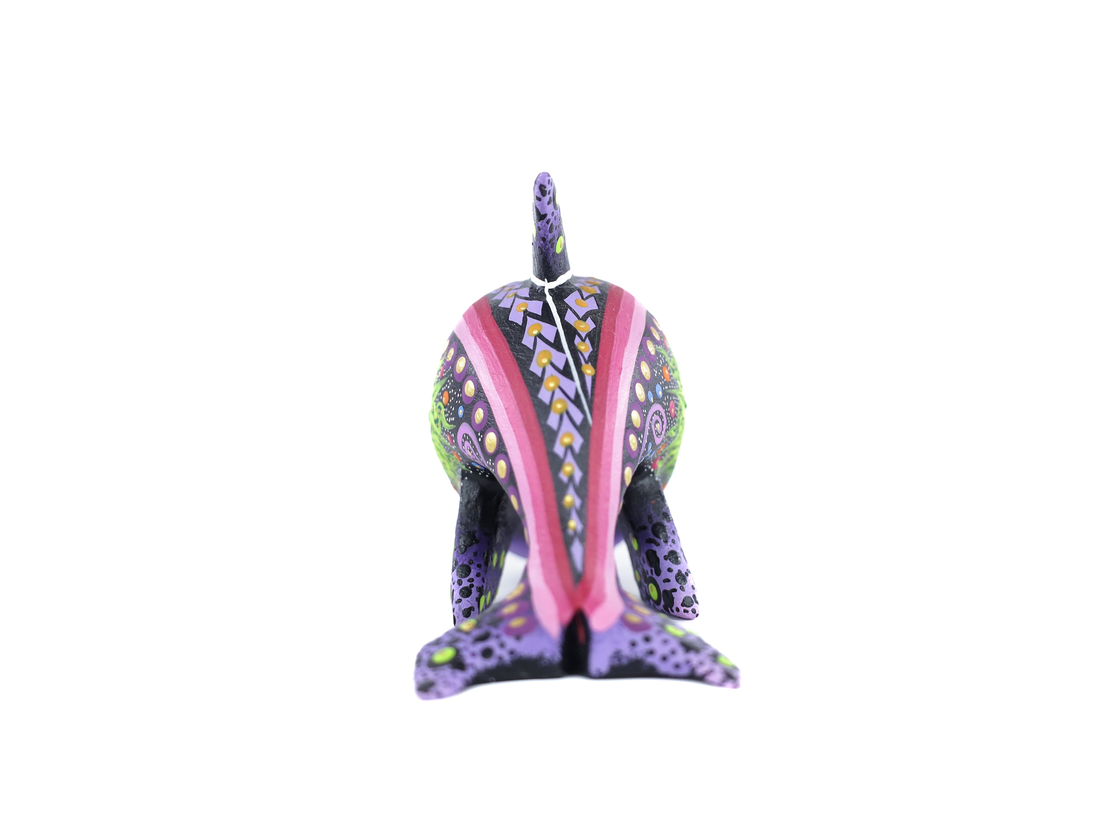 Whale Alebrije | Oaxacan Hand-Painted Copal Wood Carving | Magia Mexica
